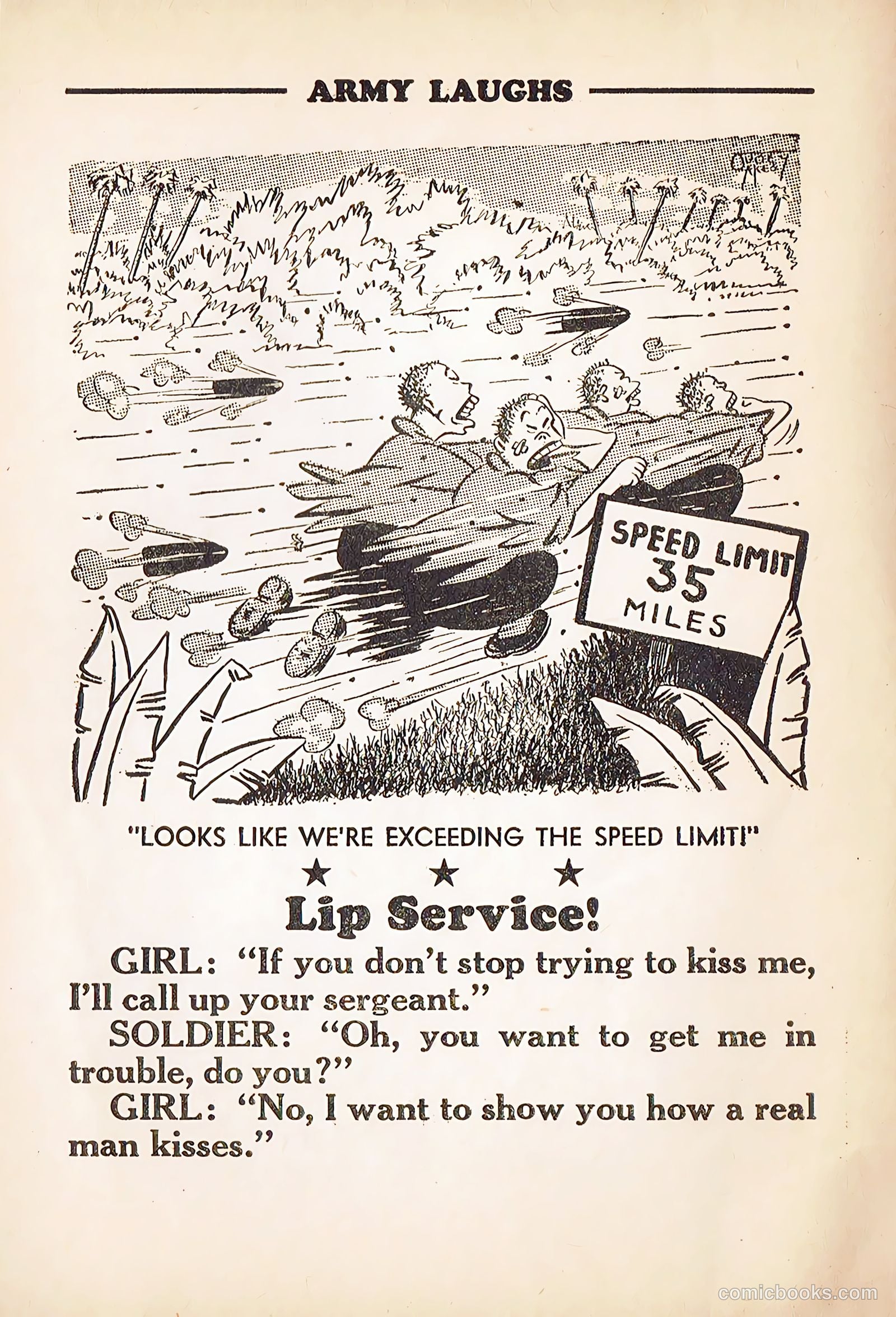 Army Laughs #4 (1940) — page 16 of 66