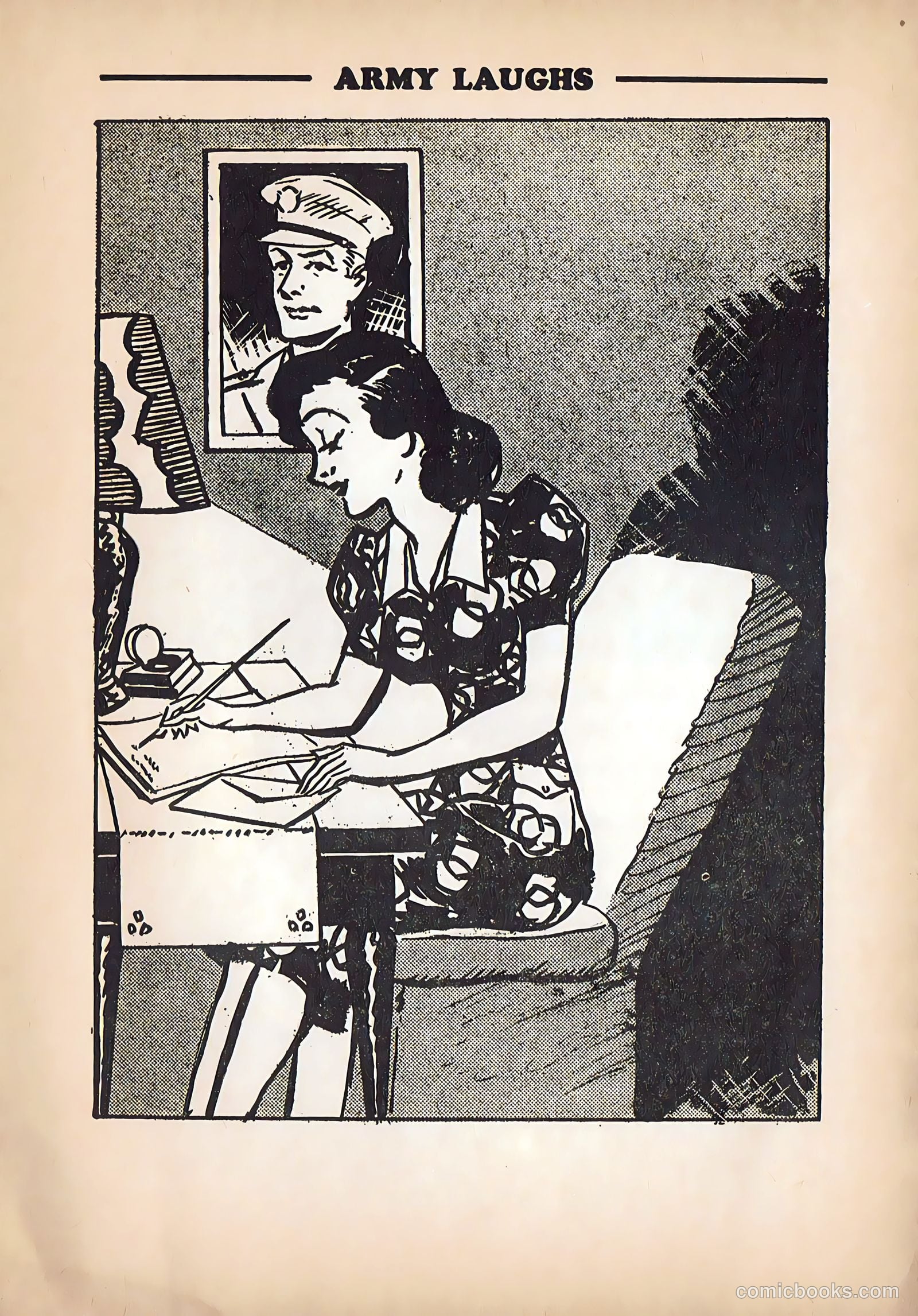 Army Laughs #4 (1940) — page 21 of 66