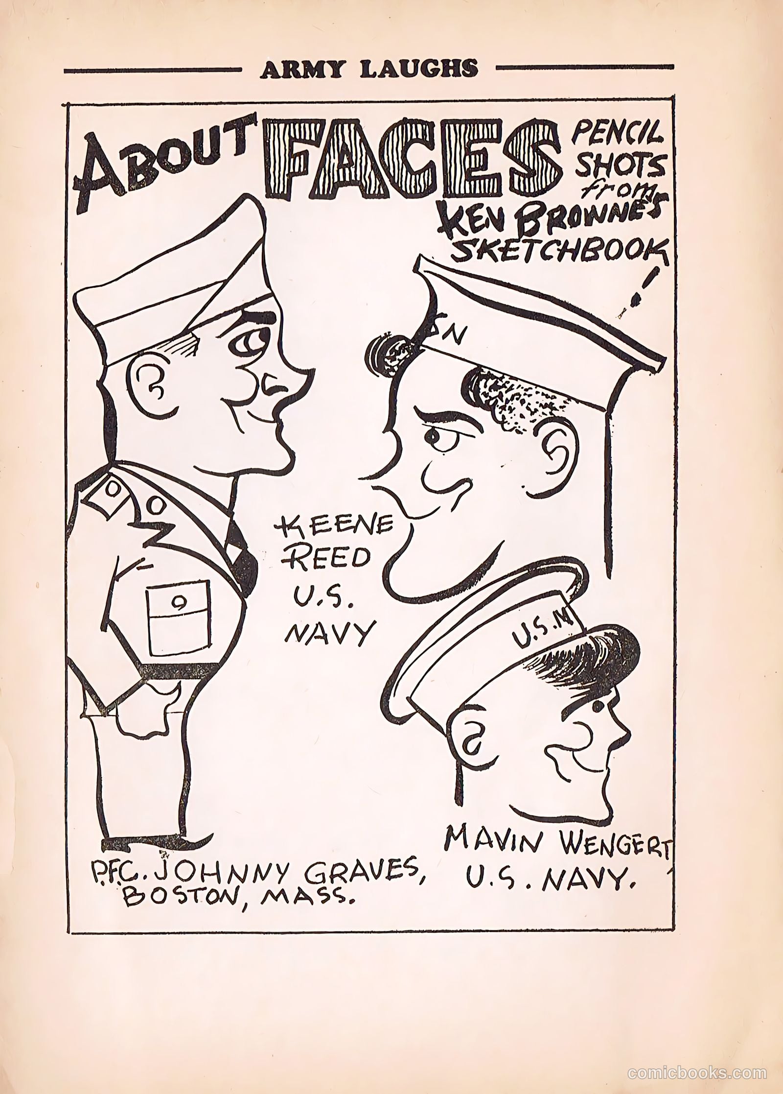 Army Laughs #4 (1940) — page 24 of 66