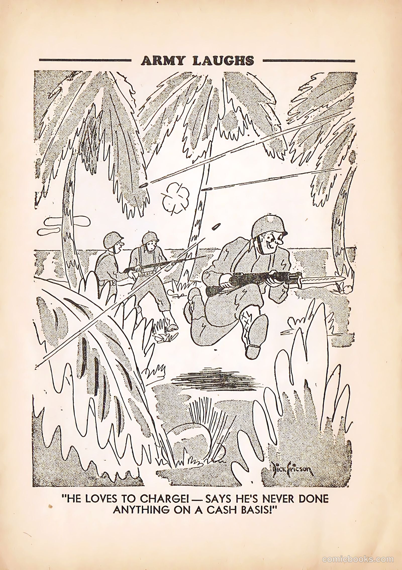 Army Laughs #4 (1940) — page 26 of 66