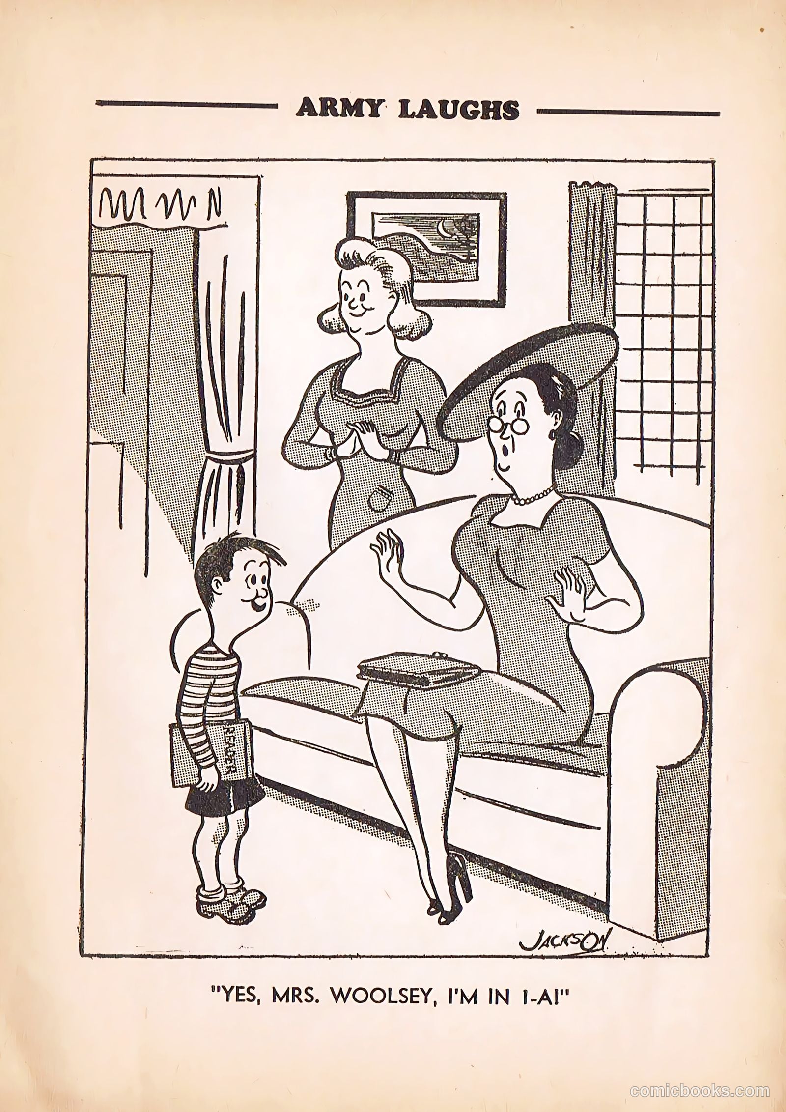 Army Laughs #4 (1940) — page 27 of 66