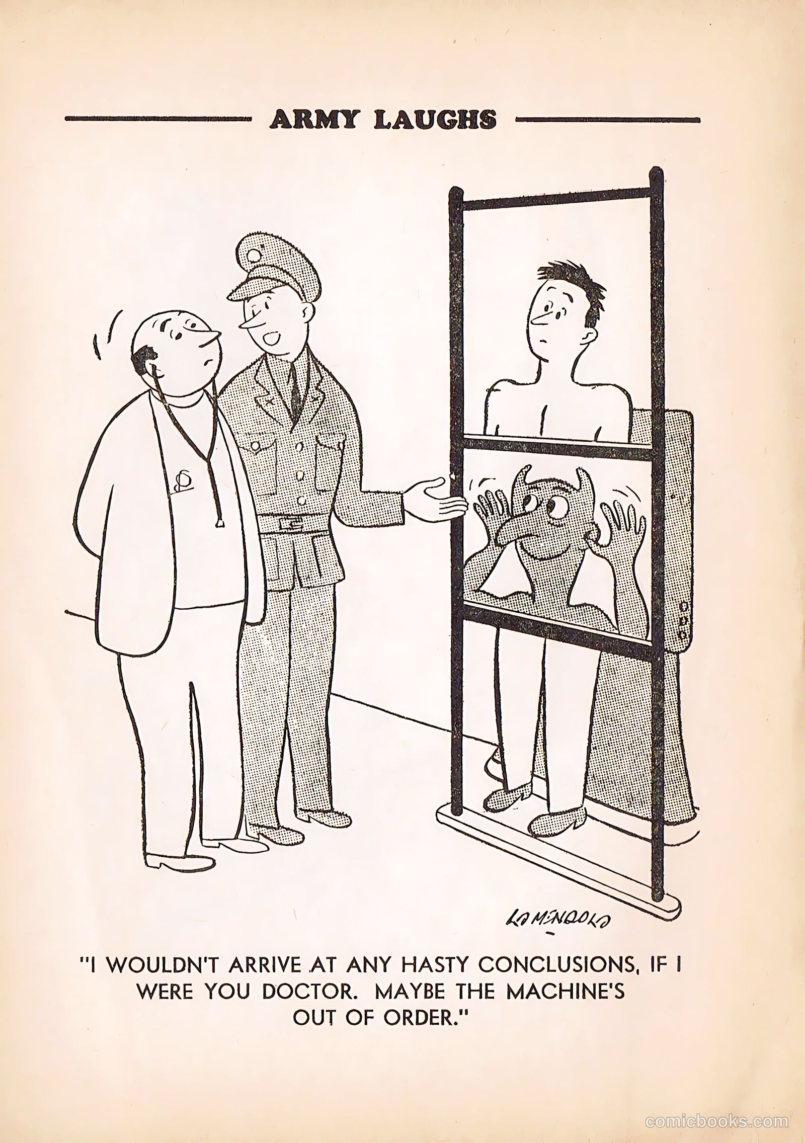 Army Laughs #4 (1940) — page 28 of 66