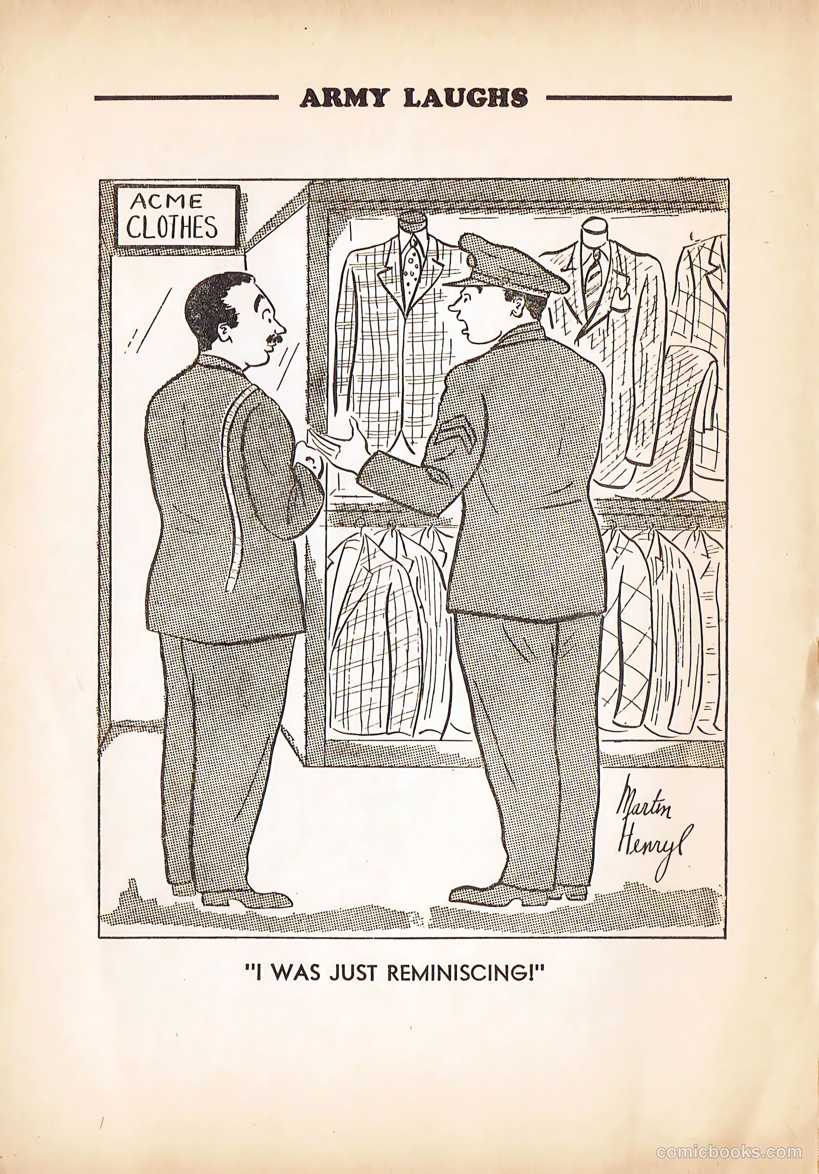 Army Laughs #4 (1940) — page 30 of 66