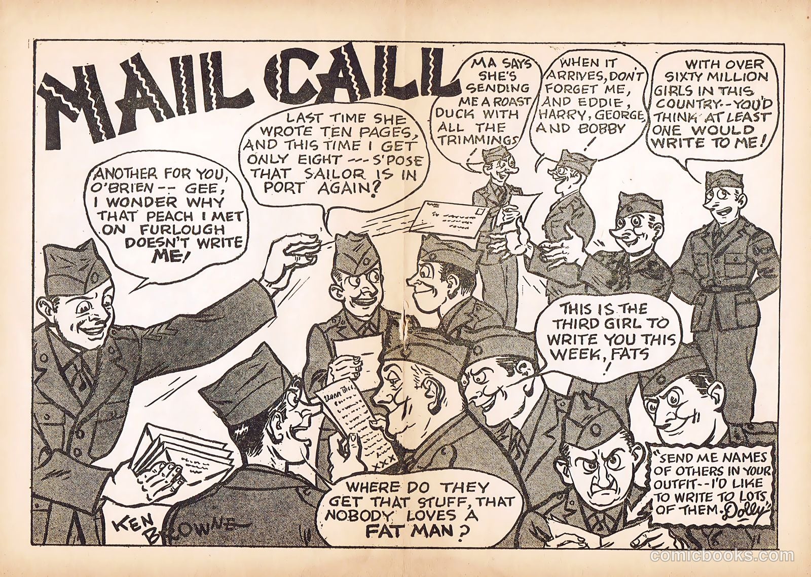 Army Laughs #4 (1940) — page 34 of 66