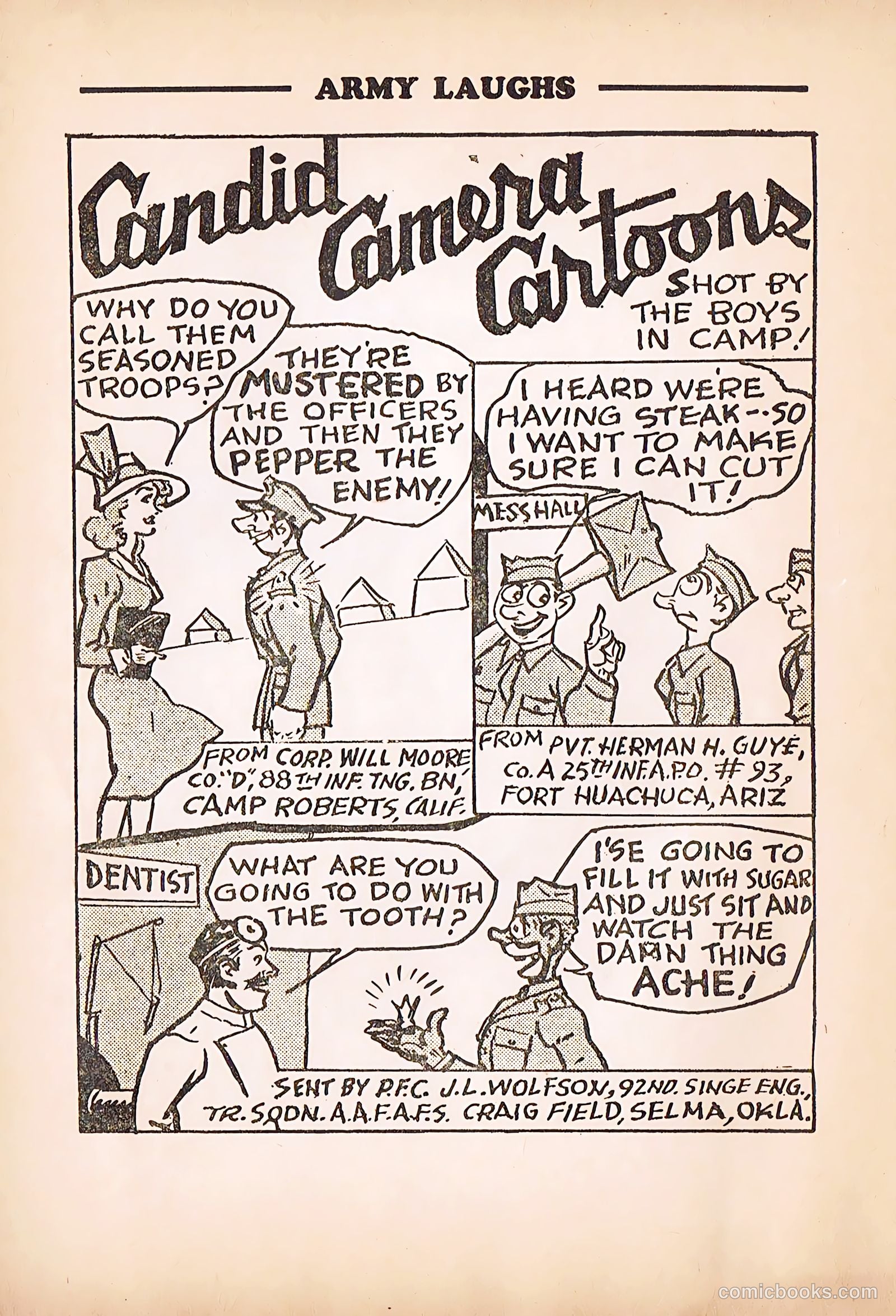 Army Laughs #4 (1940) — page 37 of 66