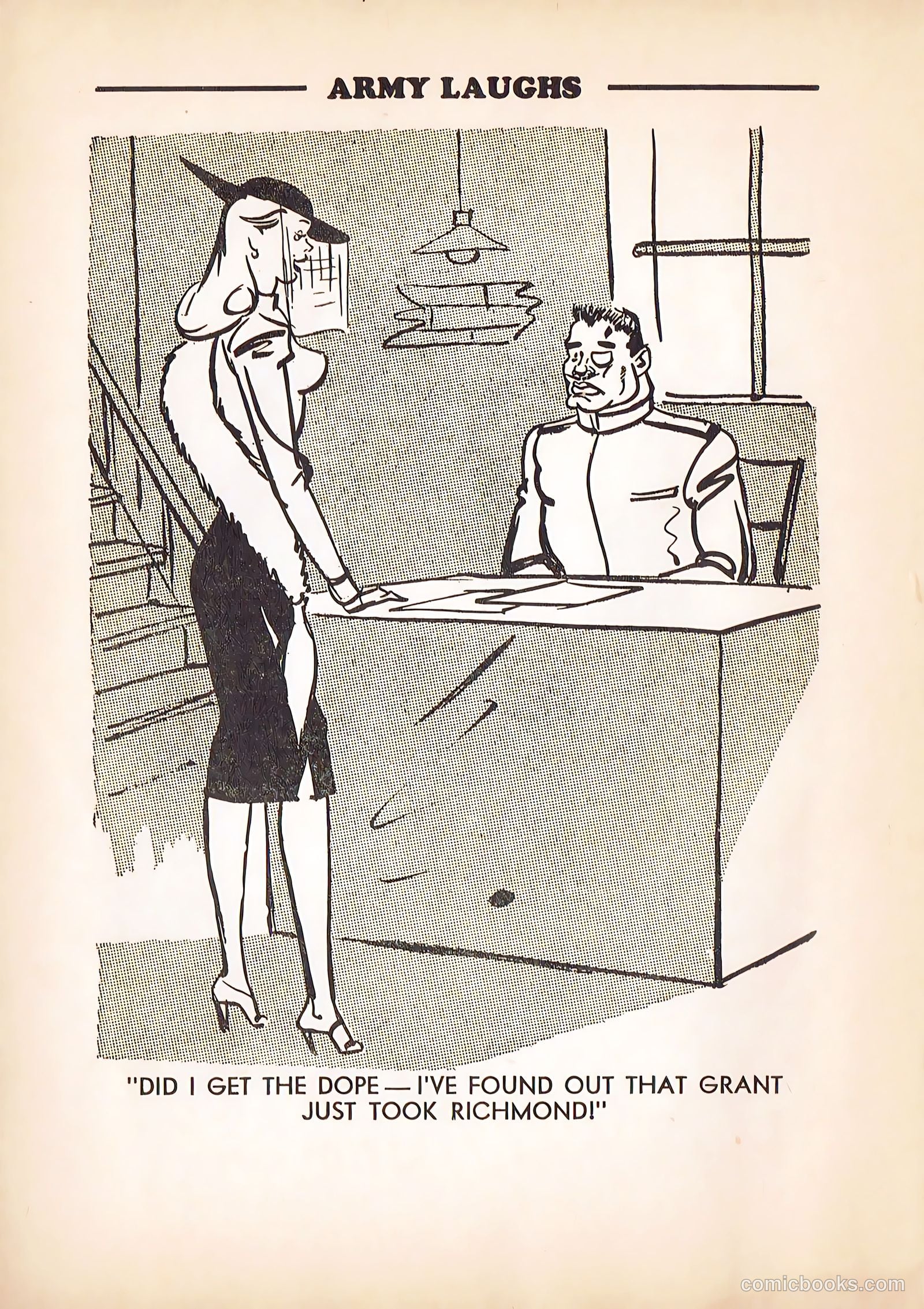 Army Laughs #4 (1940) — page 39 of 66