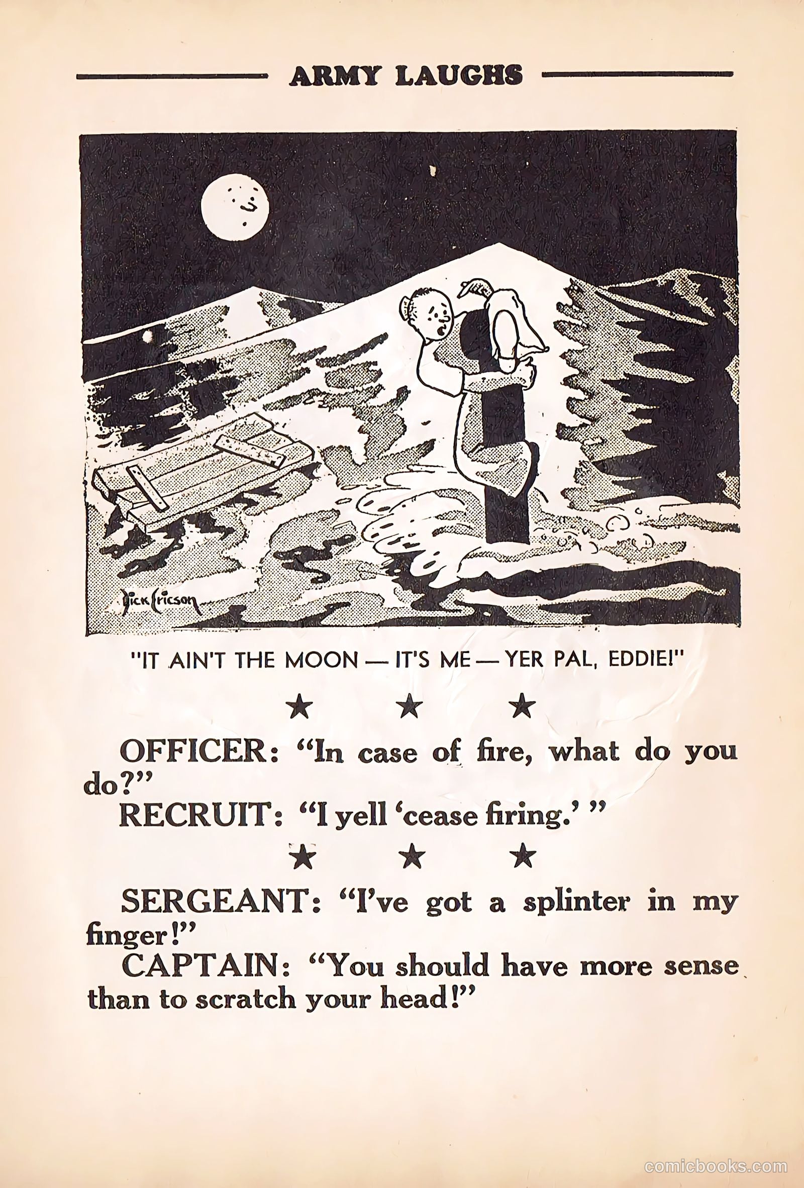 Army Laughs #4 (1940) — page 47 of 66