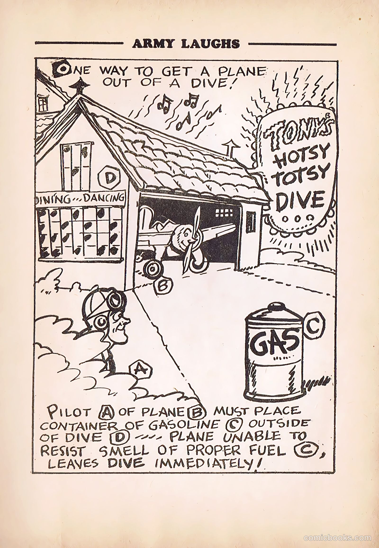 Army Laughs #4 (1940) — page 51 of 66