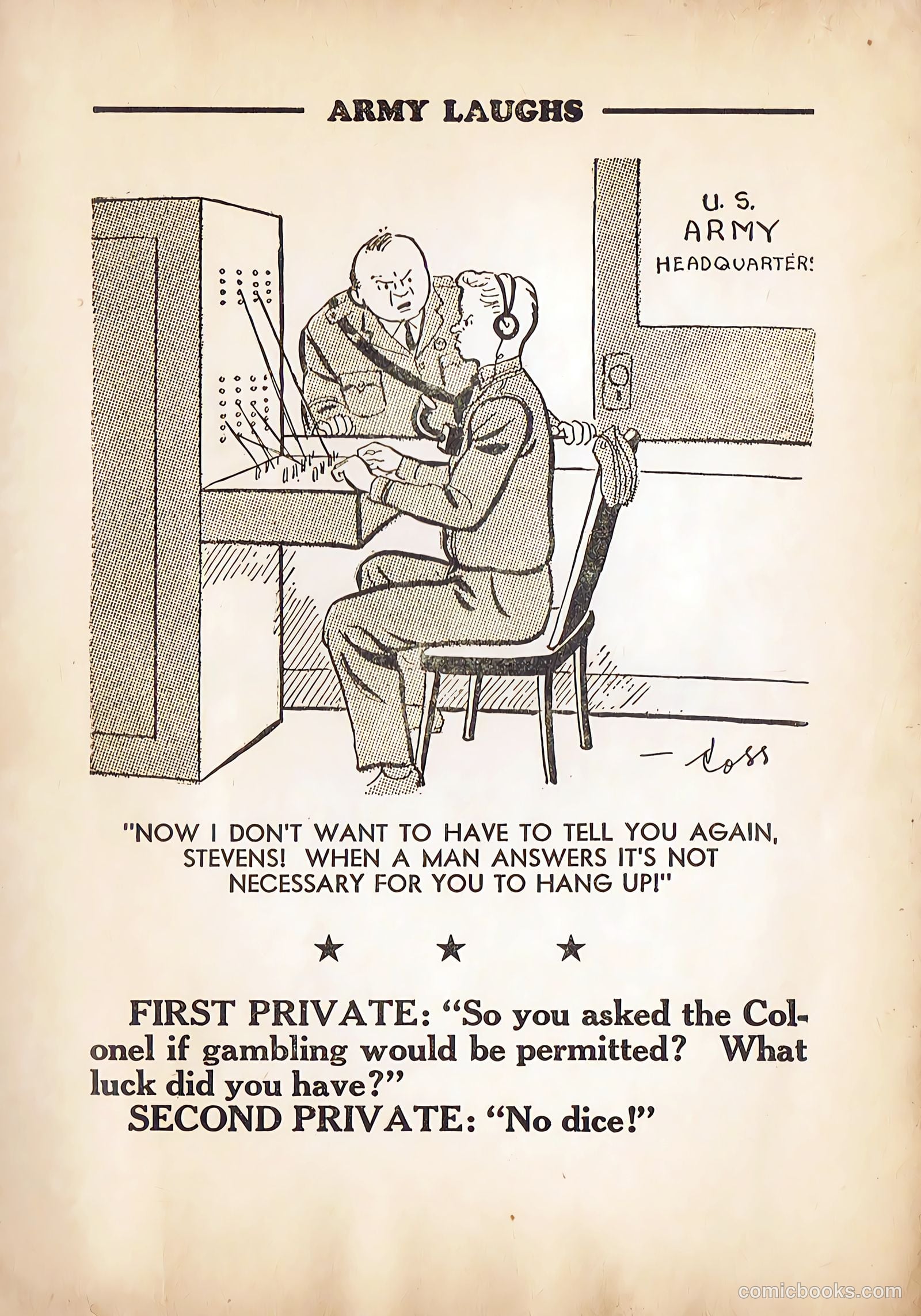 Army Laughs #4 (1940) — page 53 of 66