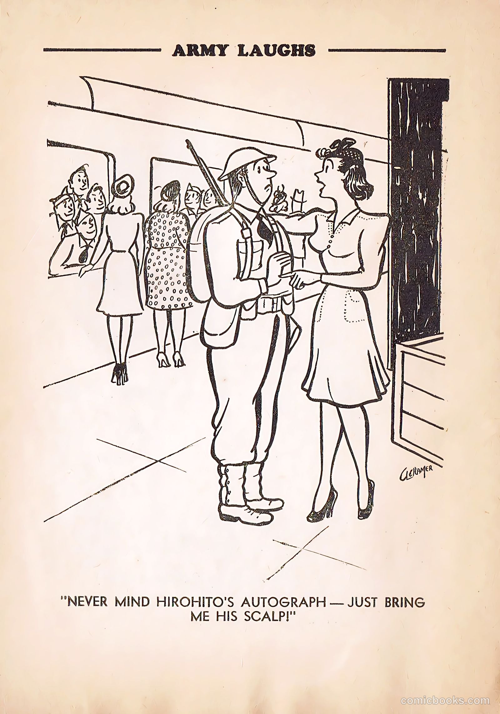 Army Laughs #4 (1940) — page 62 of 66