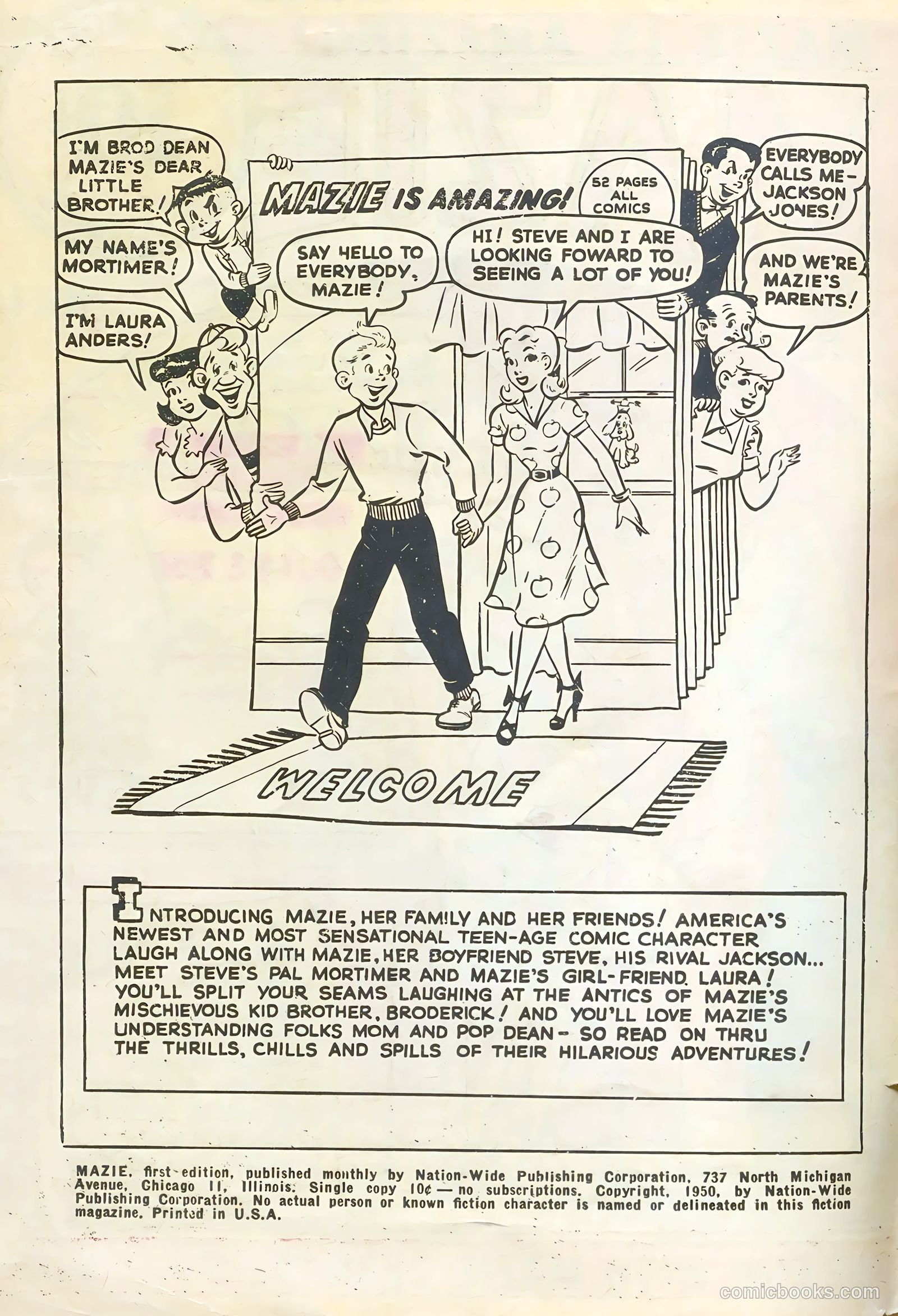 Mazie #1 (1950) — page 2 of 52