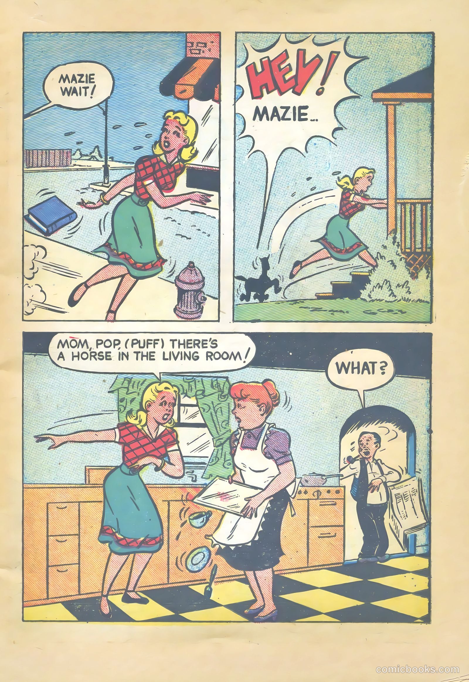 Mazie #1 (1950) — page 5 of 52