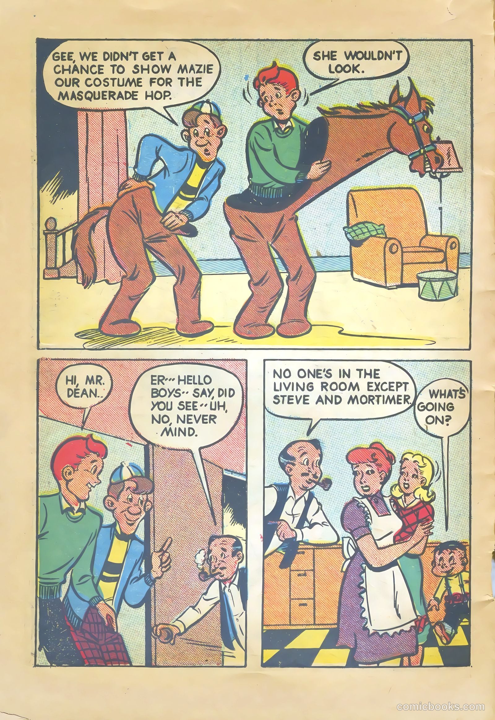 Mazie #1 (1950) — page 6 of 52
