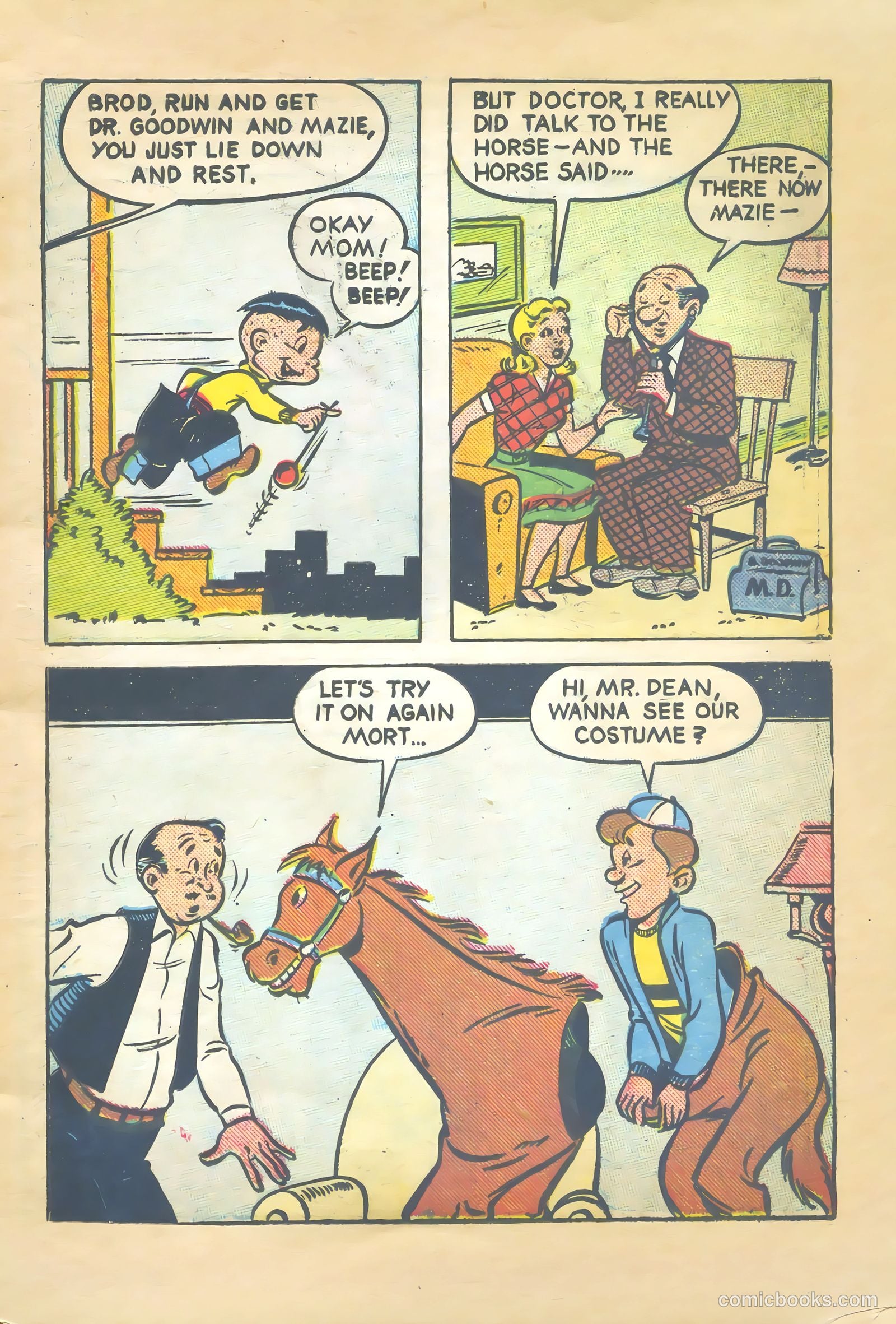 Mazie #1 (1950) — page 7 of 52