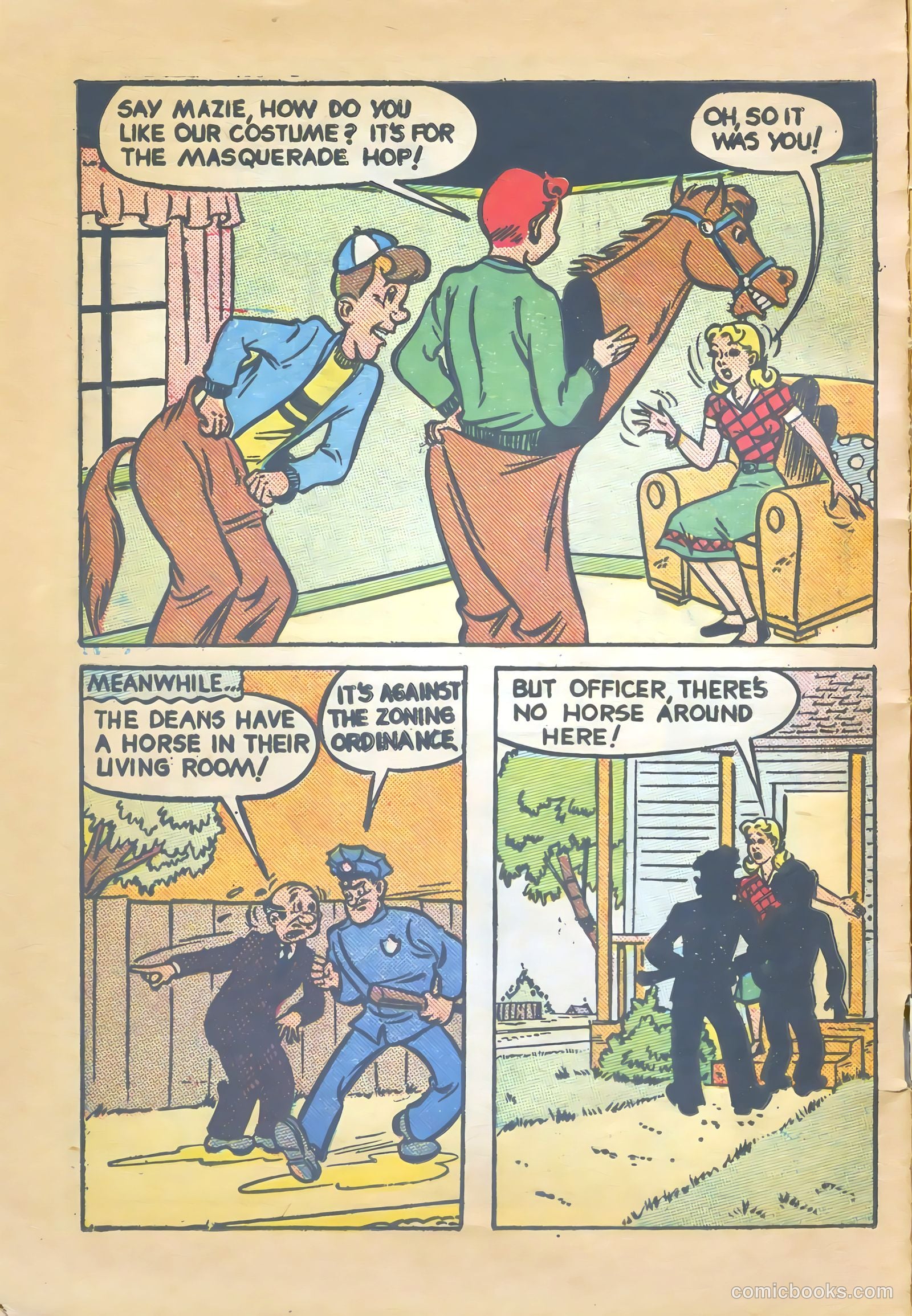 Mazie #1 (1950) — page 10 of 52