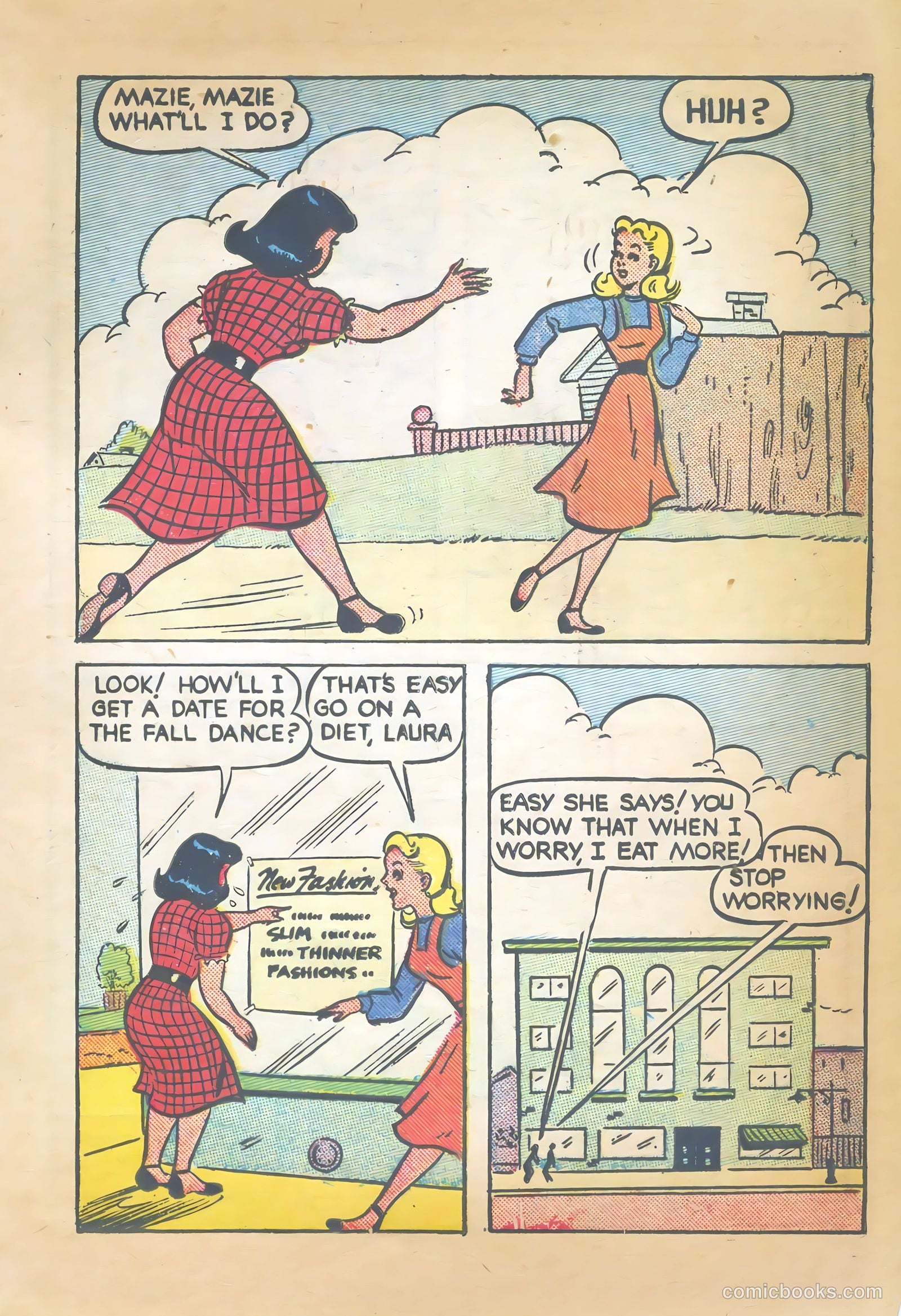 Mazie #1 (1950) — page 25 of 52