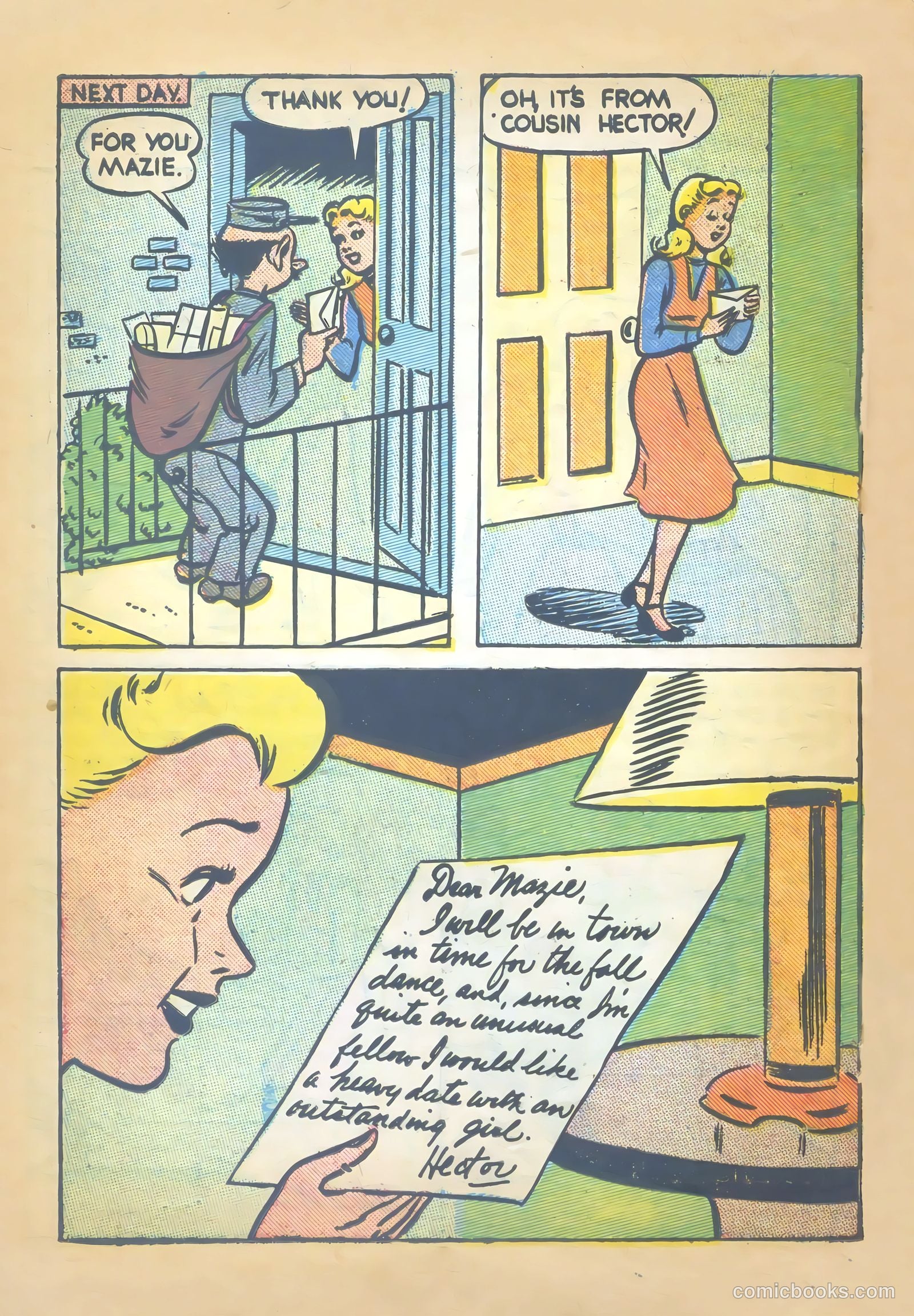 Mazie #1 (1950) — page 32 of 52
