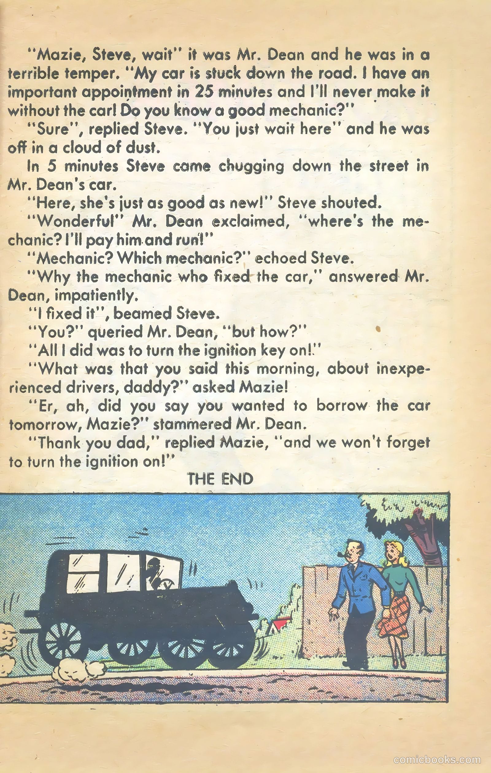 Mazie #1 (1950) — page 35 of 52