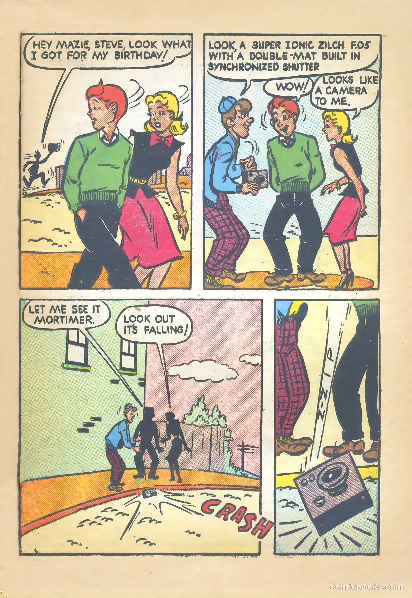 Mazie #1 (1950) — page 37 of 52