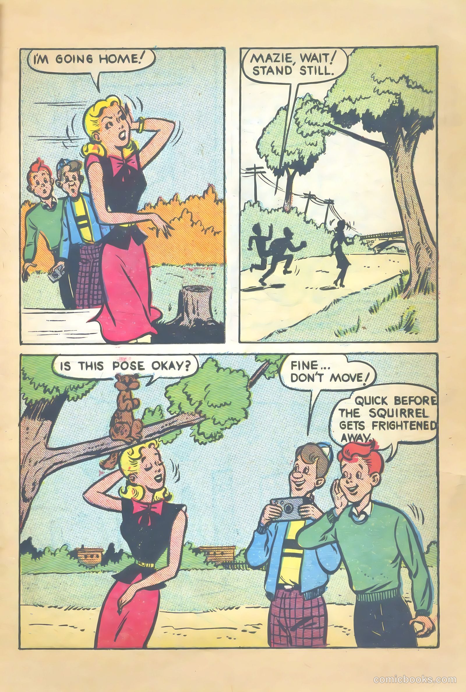 Mazie #1 (1950) — page 39 of 52