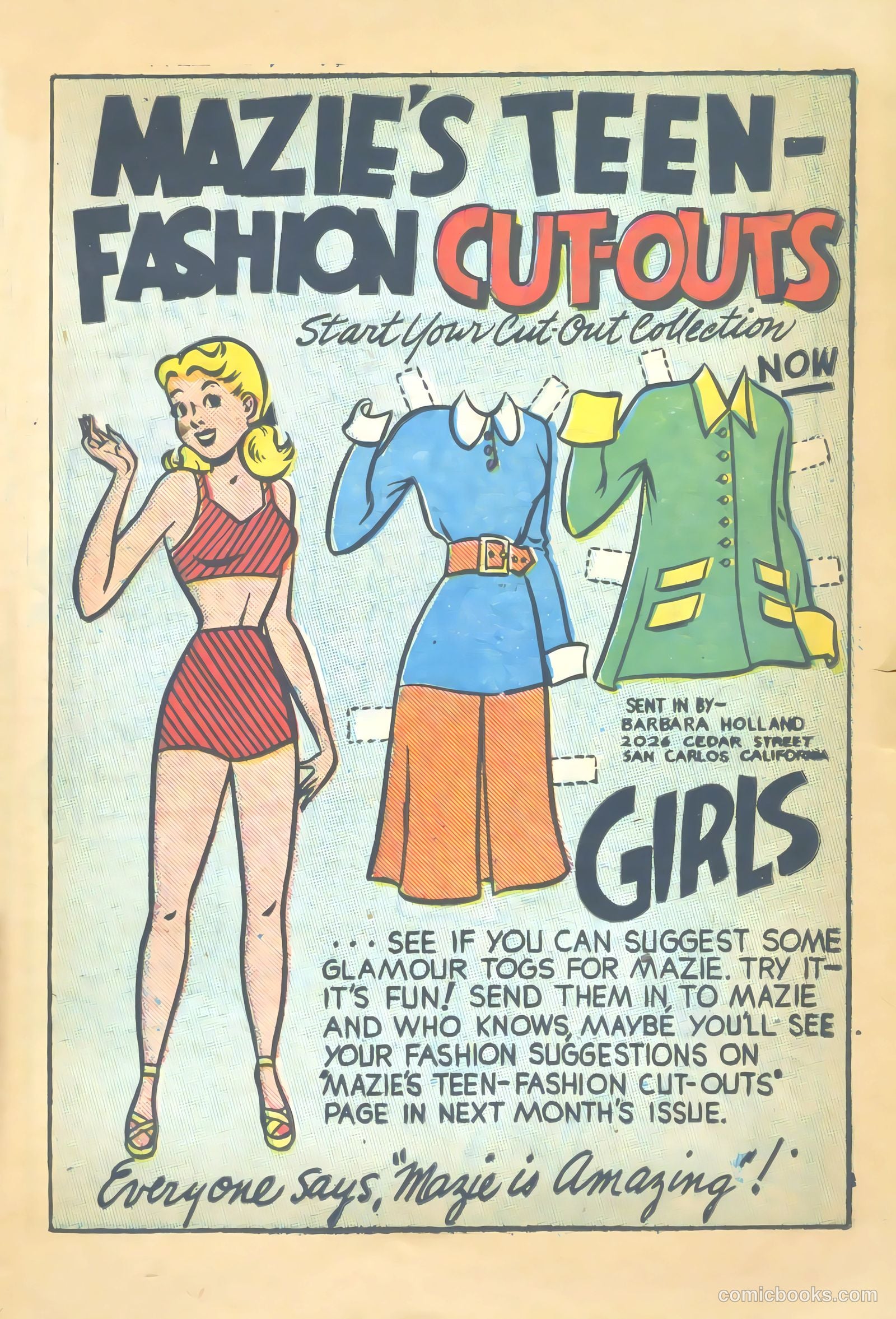 Mazie #1 (1950) — page 45 of 52