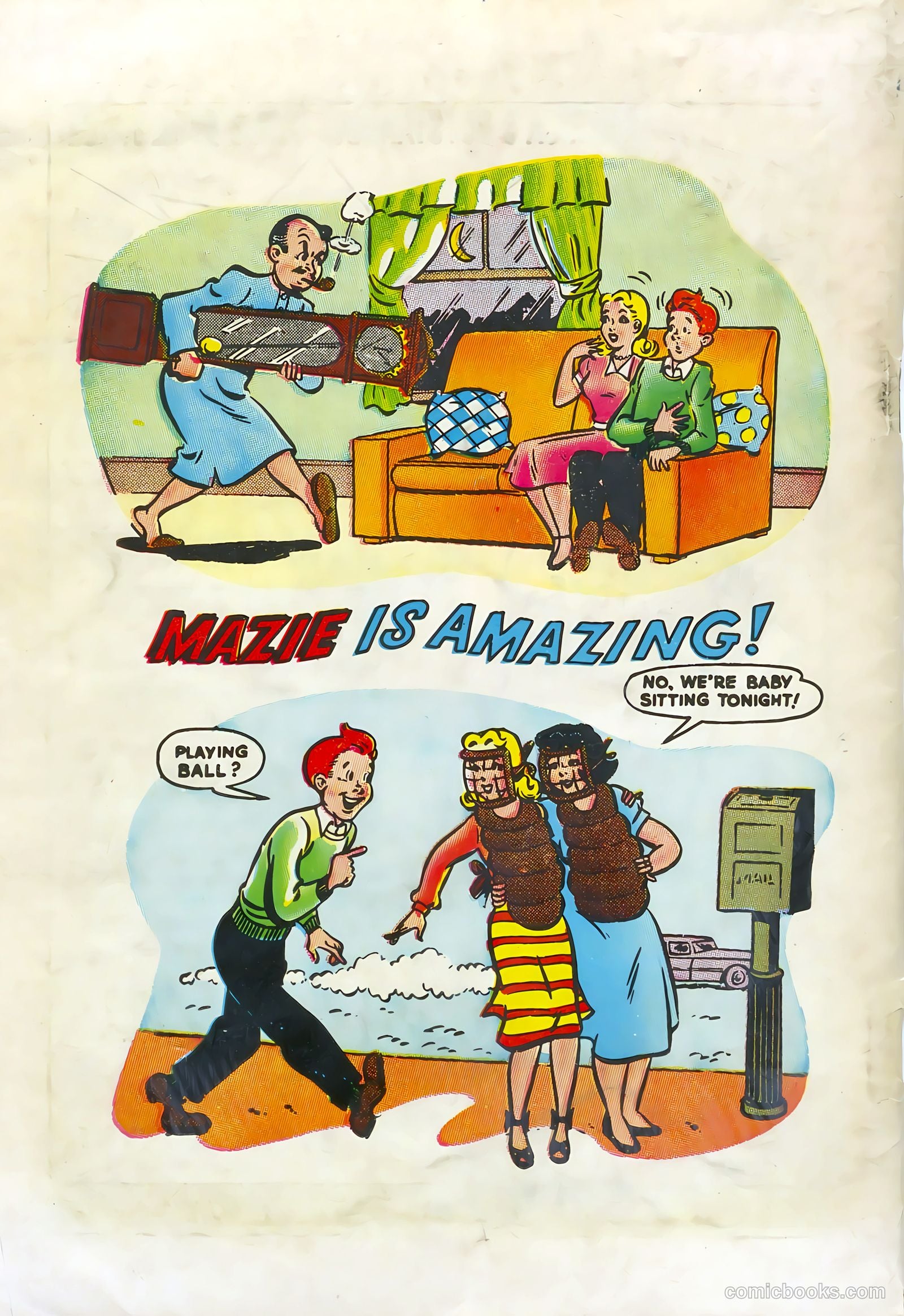 Mazie #1 (1950) — page 52 of 52