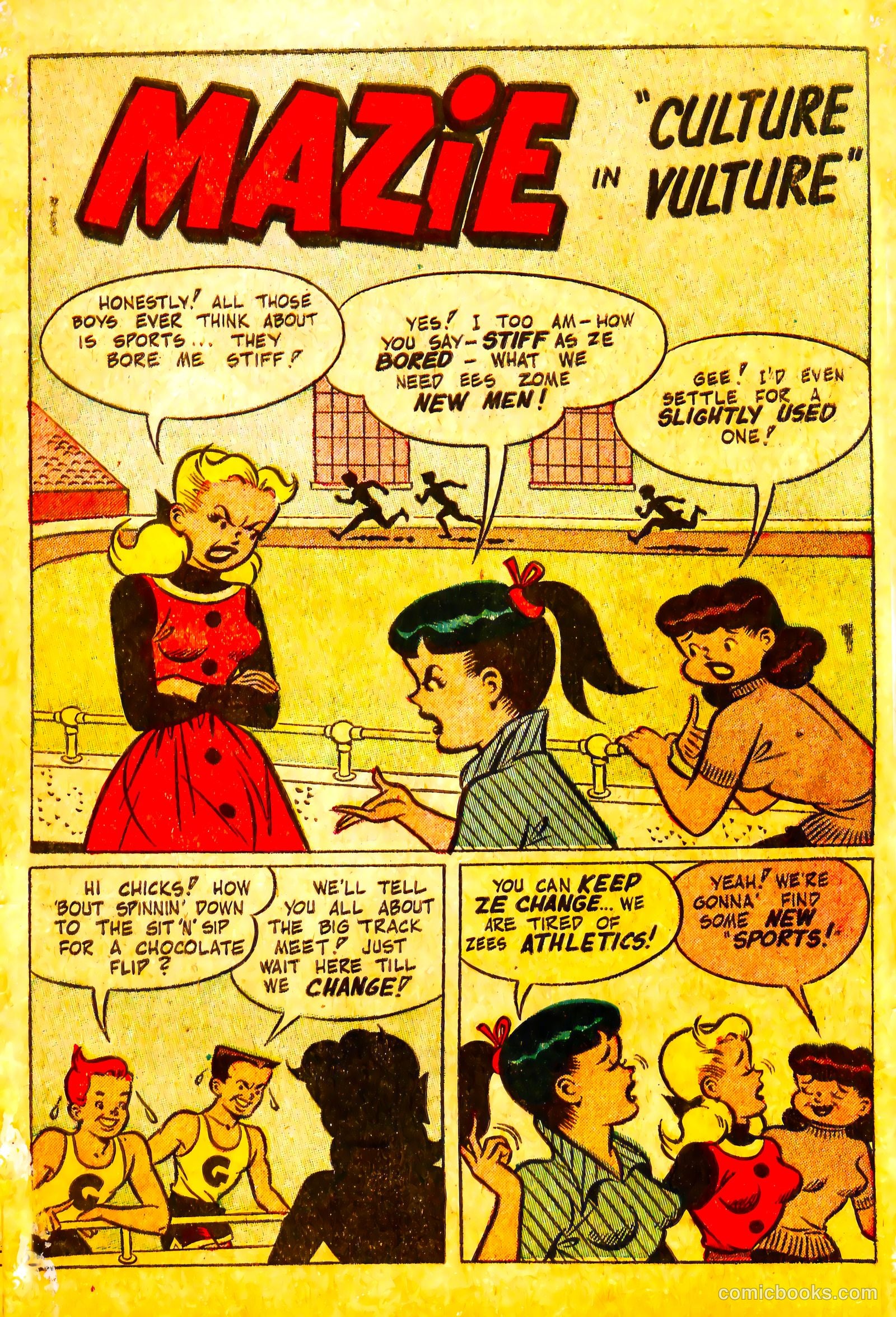 Mazie #13 (1954) — page 3 of 36