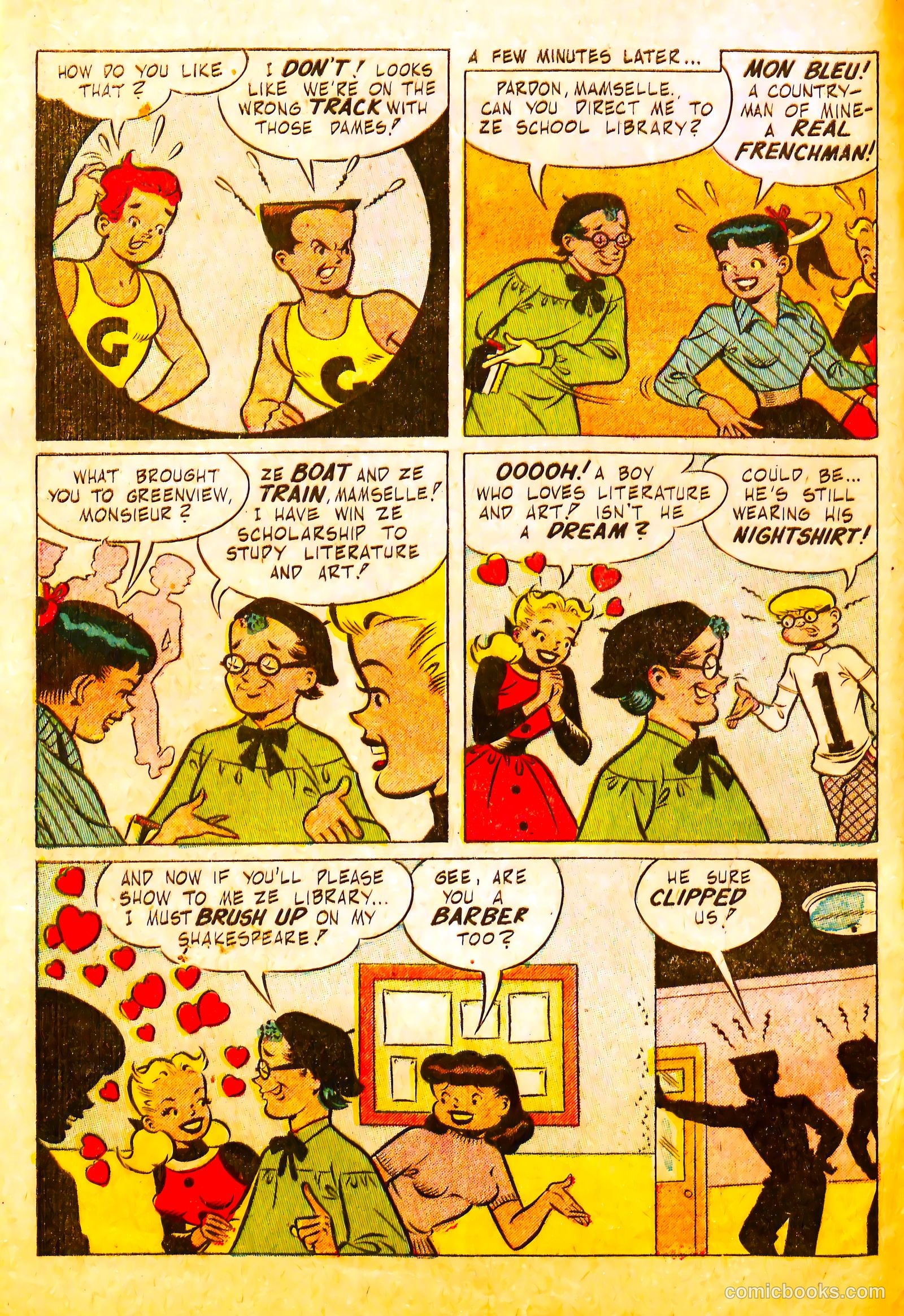 Mazie #13 (1954) — page 4 of 36