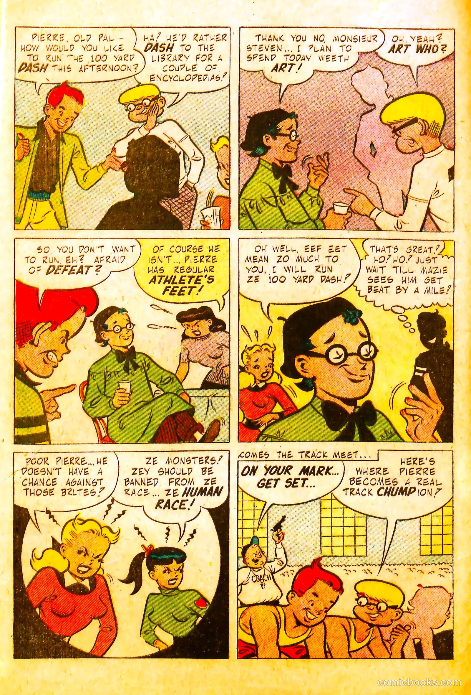Mazie #13 (1954) — page 6 of 36