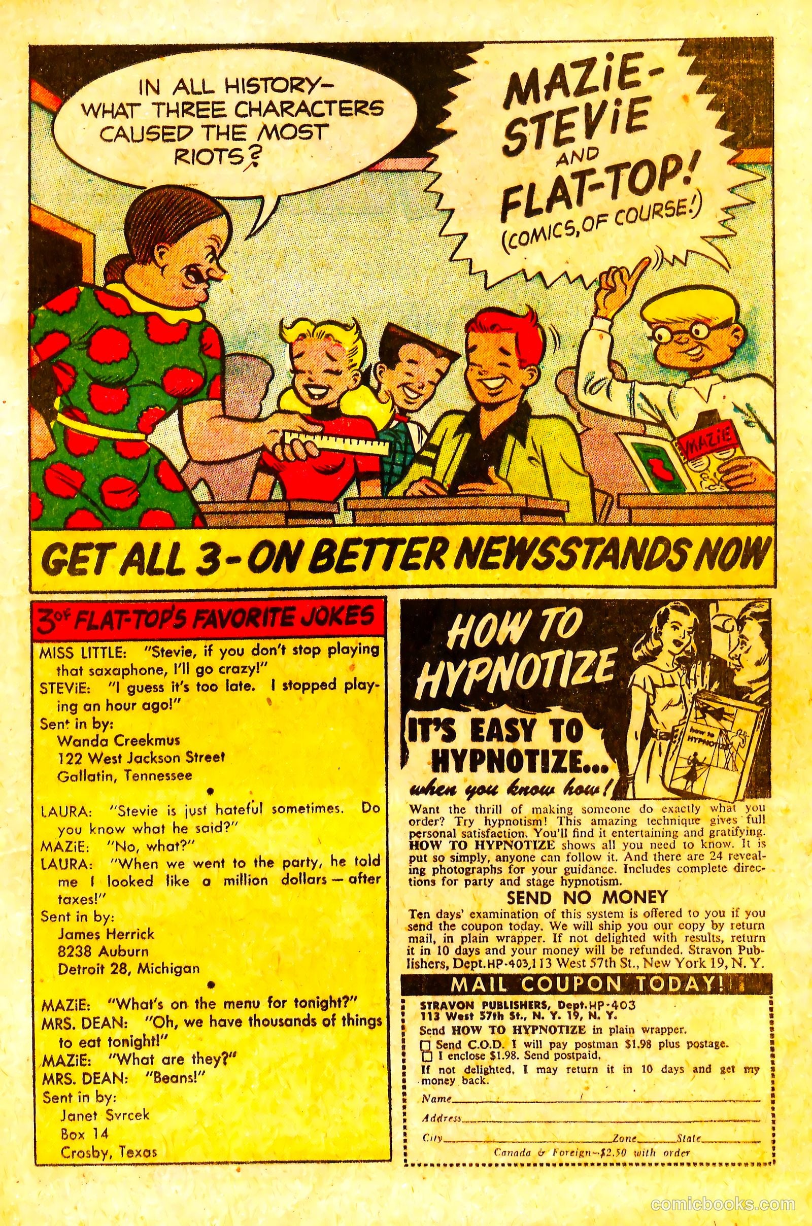 Mazie #13 (1954) — page 15 of 36
