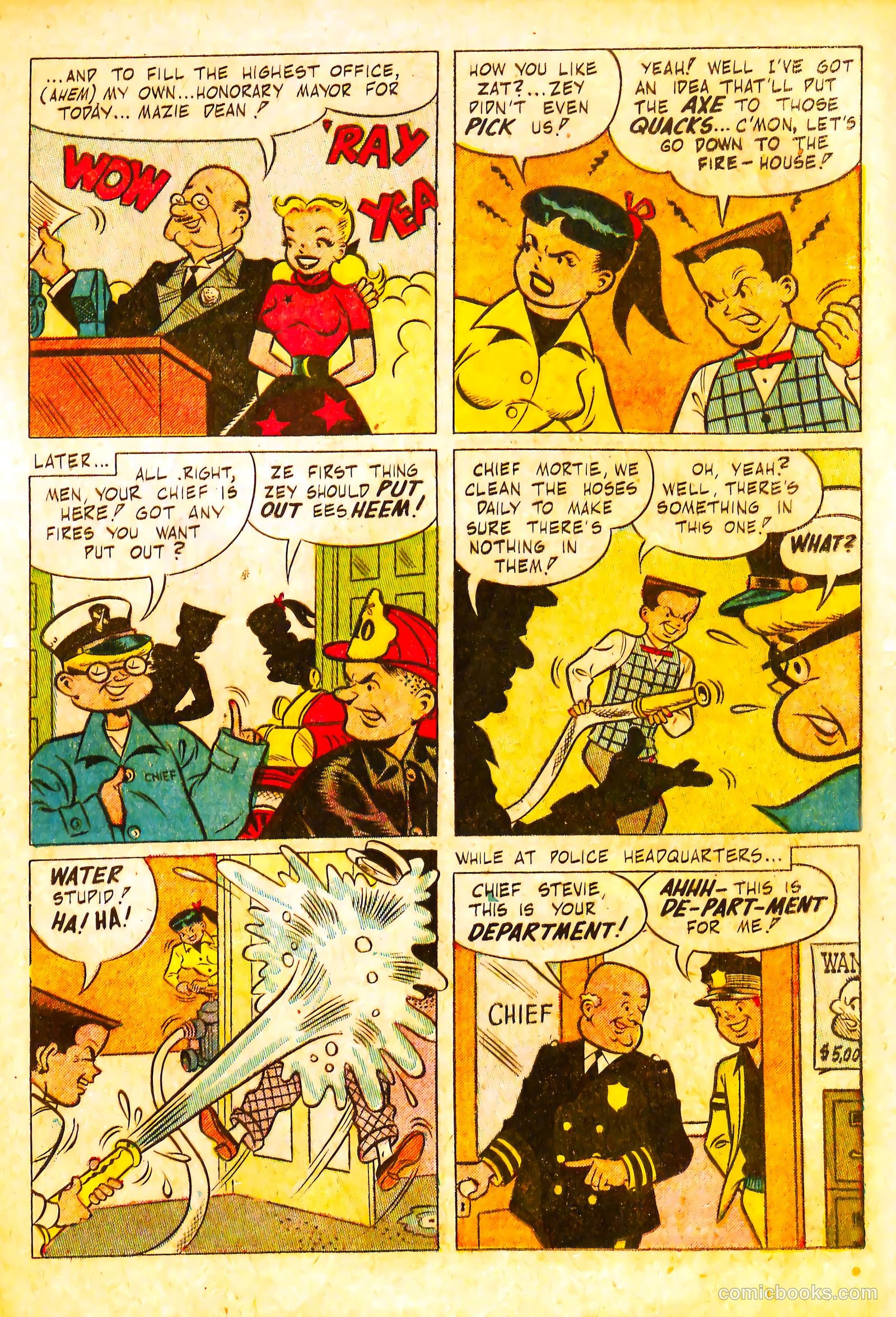 Mazie #13 (1954) — page 17 of 36