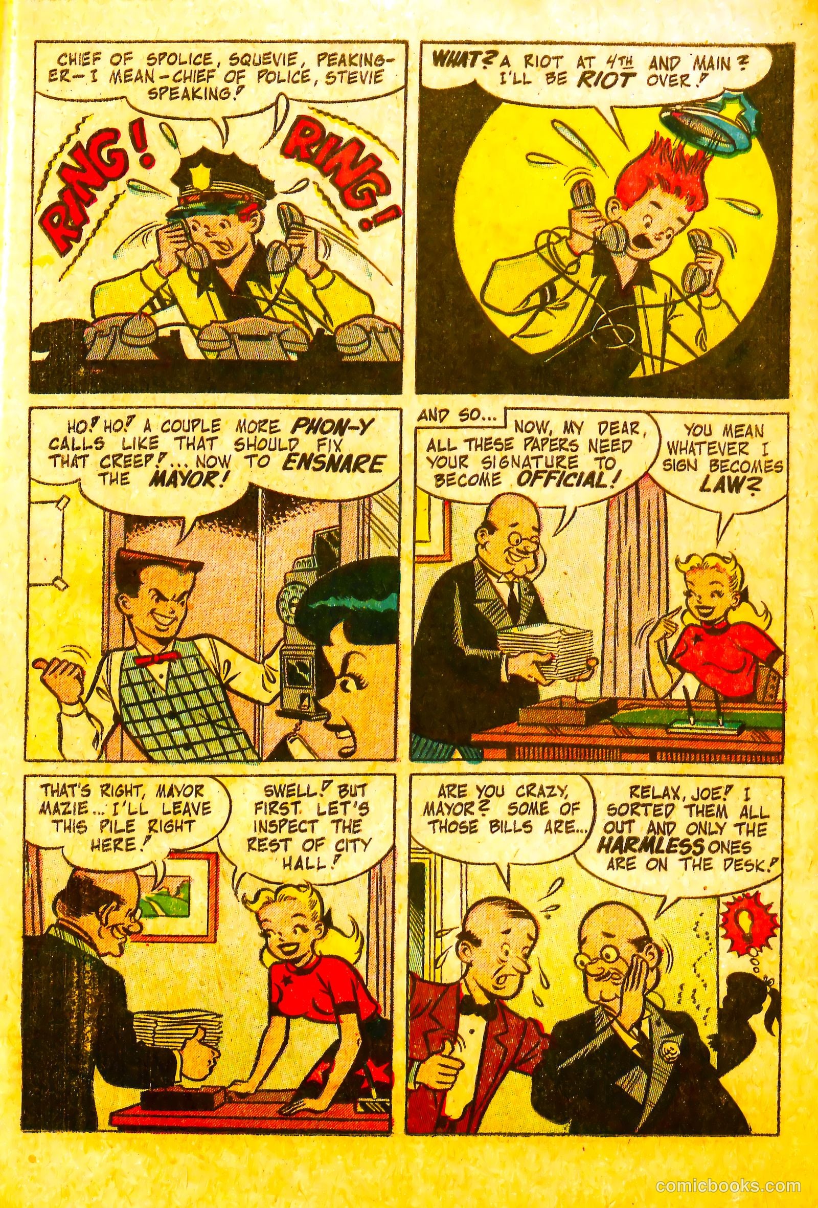 Mazie #13 (1954) — page 18 of 36