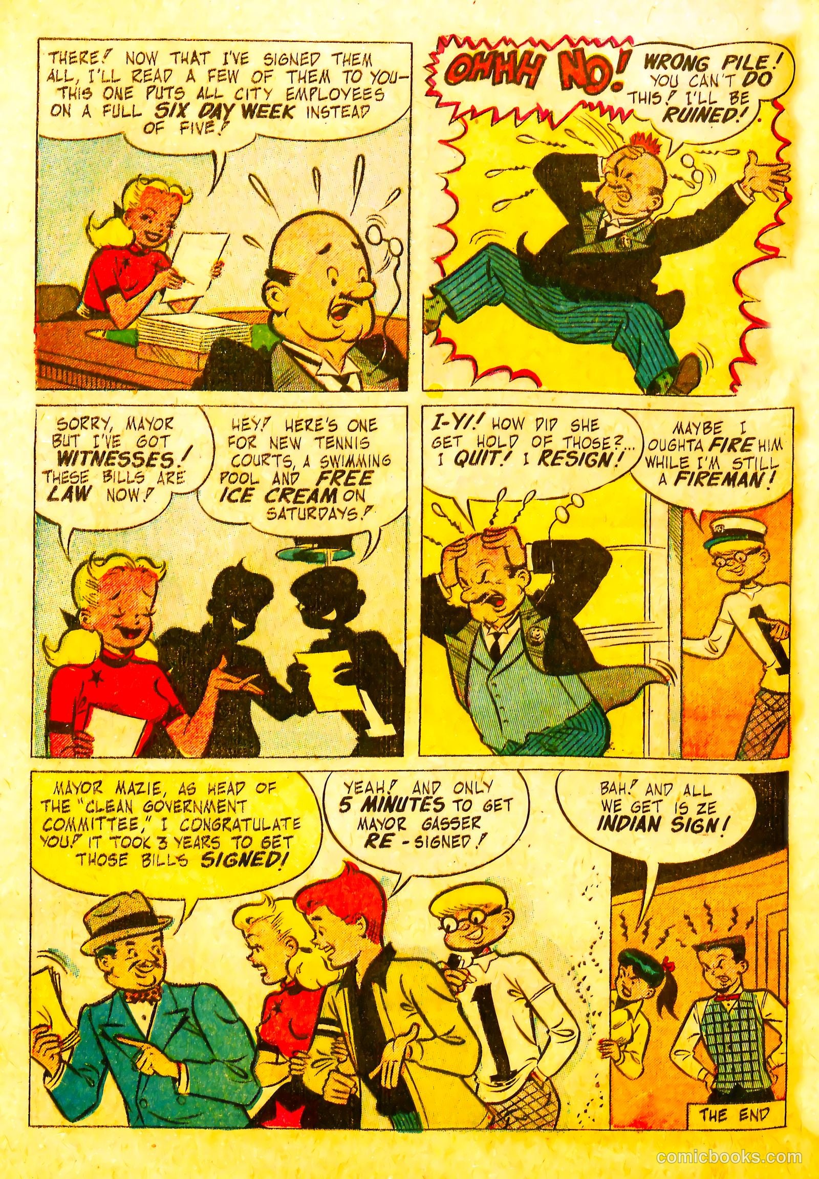 Mazie #13 (1954) — page 20 of 36