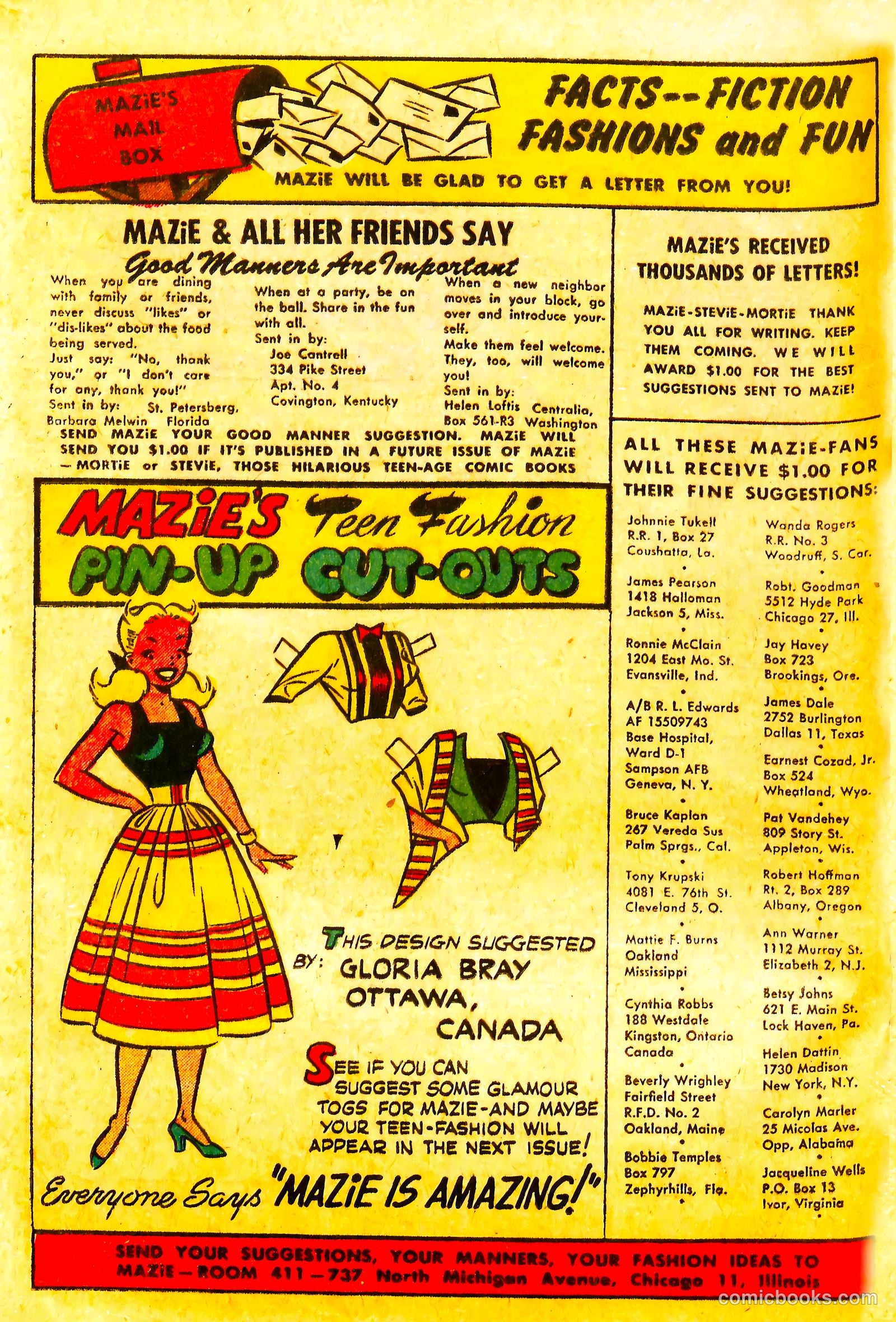 Mazie #13 (1954) — page 22 of 36