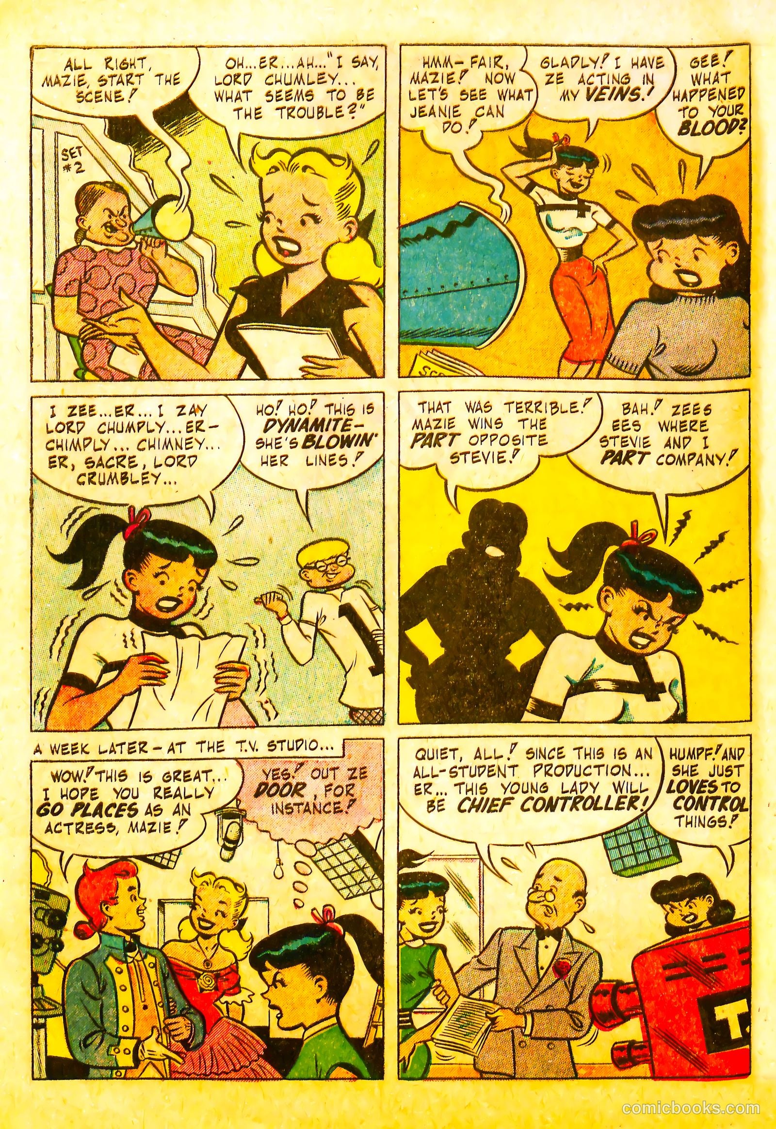 Mazie #13 (1954) — page 30 of 36