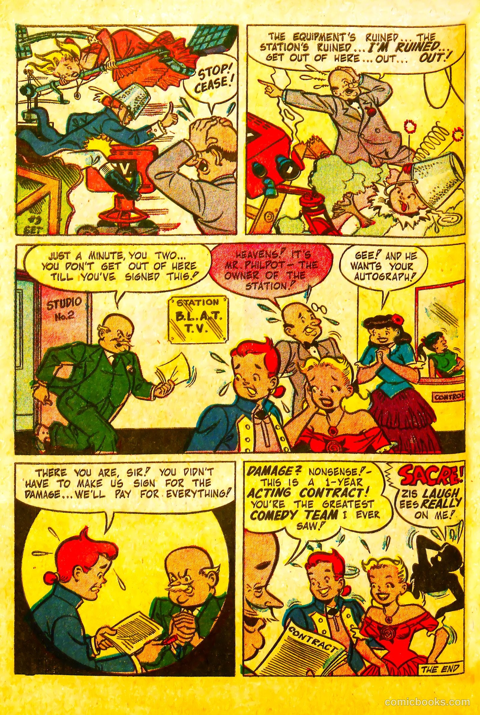 Mazie #13 (1954) — page 32 of 36
