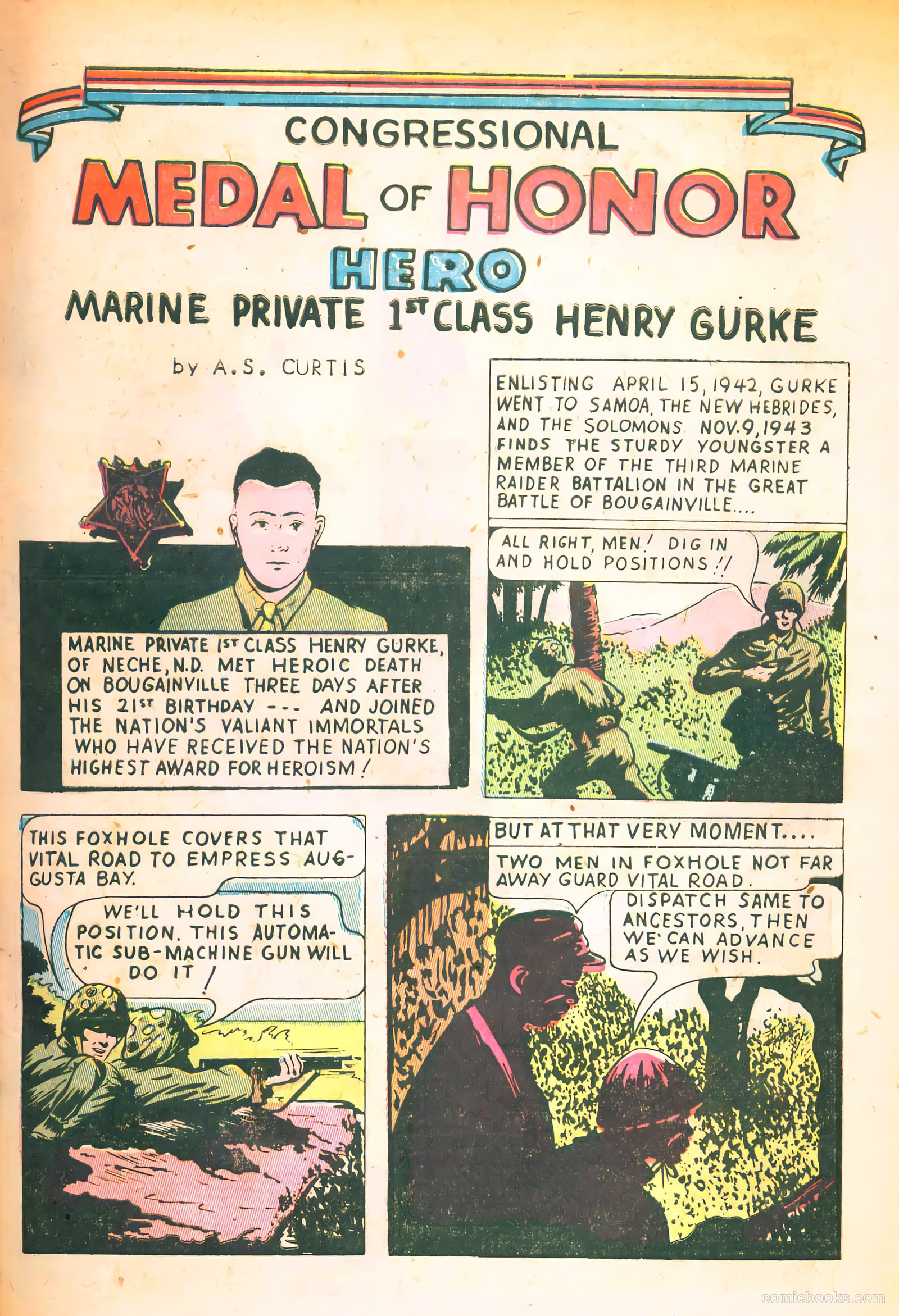 Medal of Honor Comics #1 (1946) — page 8 of 34
