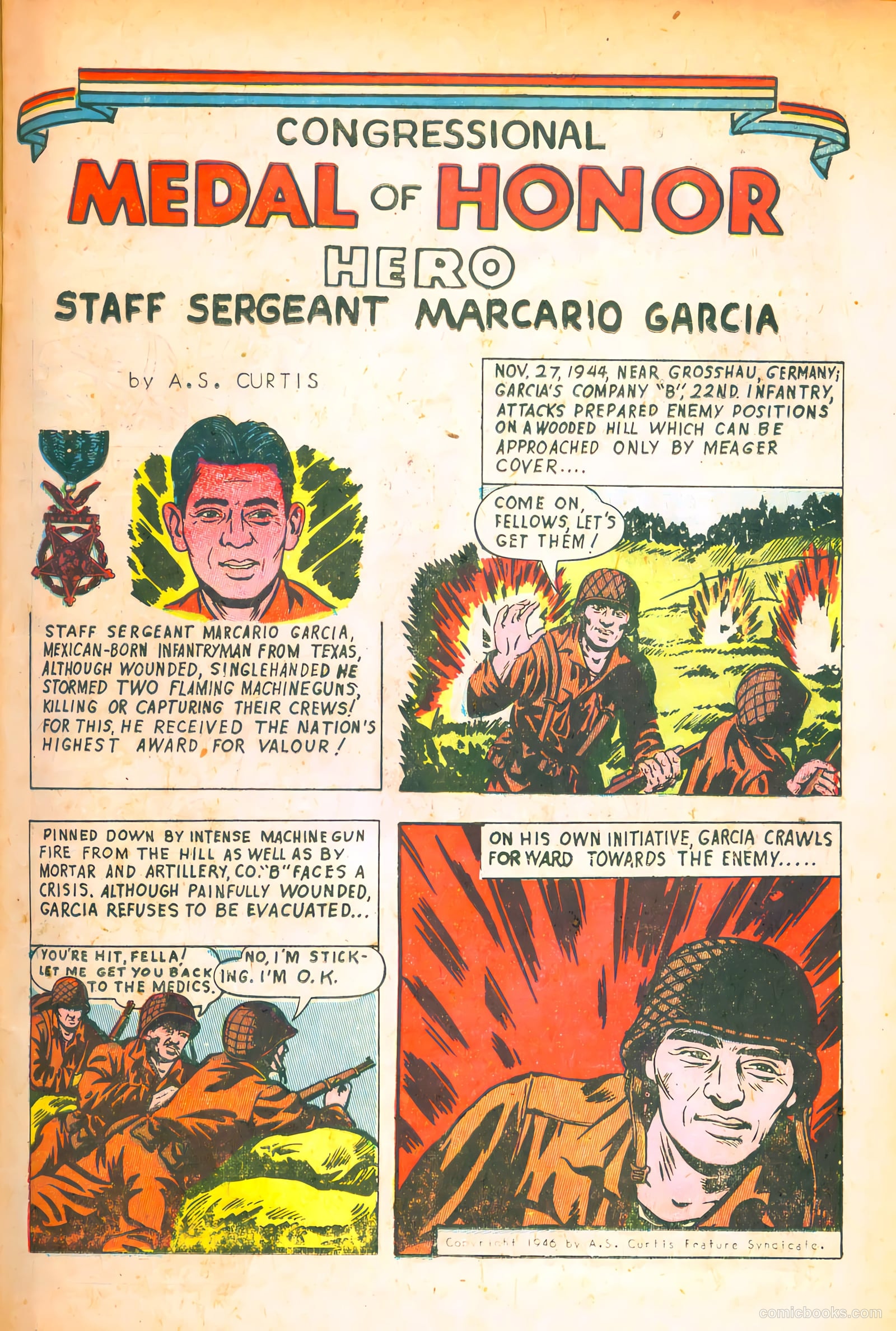 Medal of Honor Comics #1 (1946) — page 10 of 34