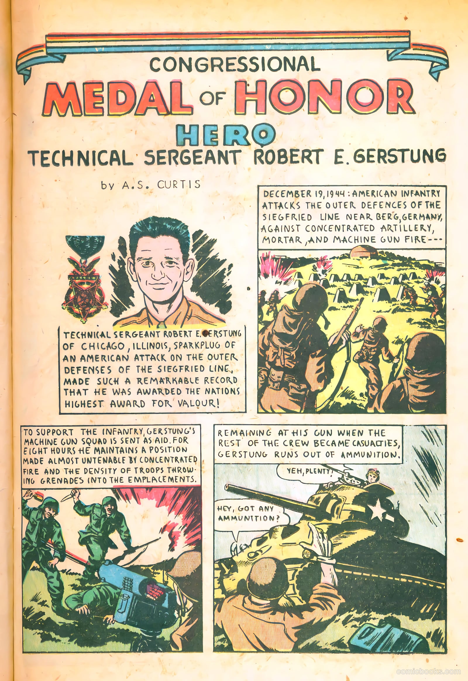Medal of Honor Comics #1 (1946) — page 12 of 34