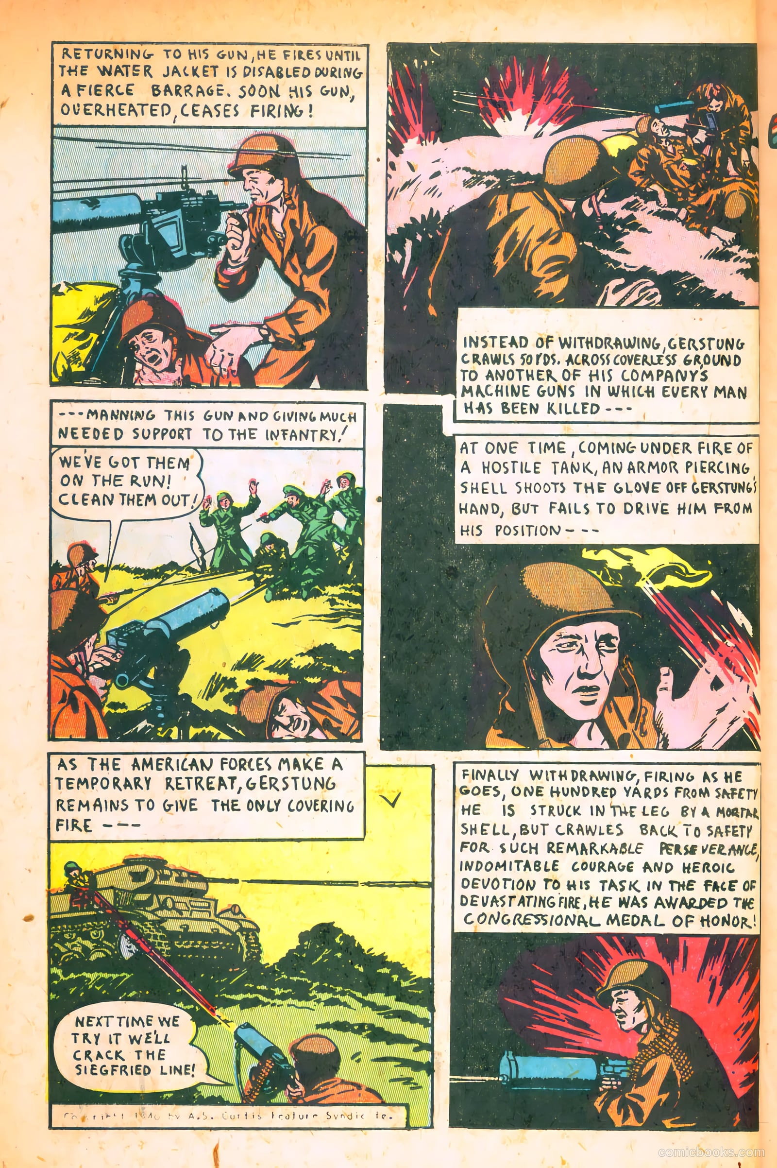Medal of Honor Comics #1 (1946) — page 13 of 34
