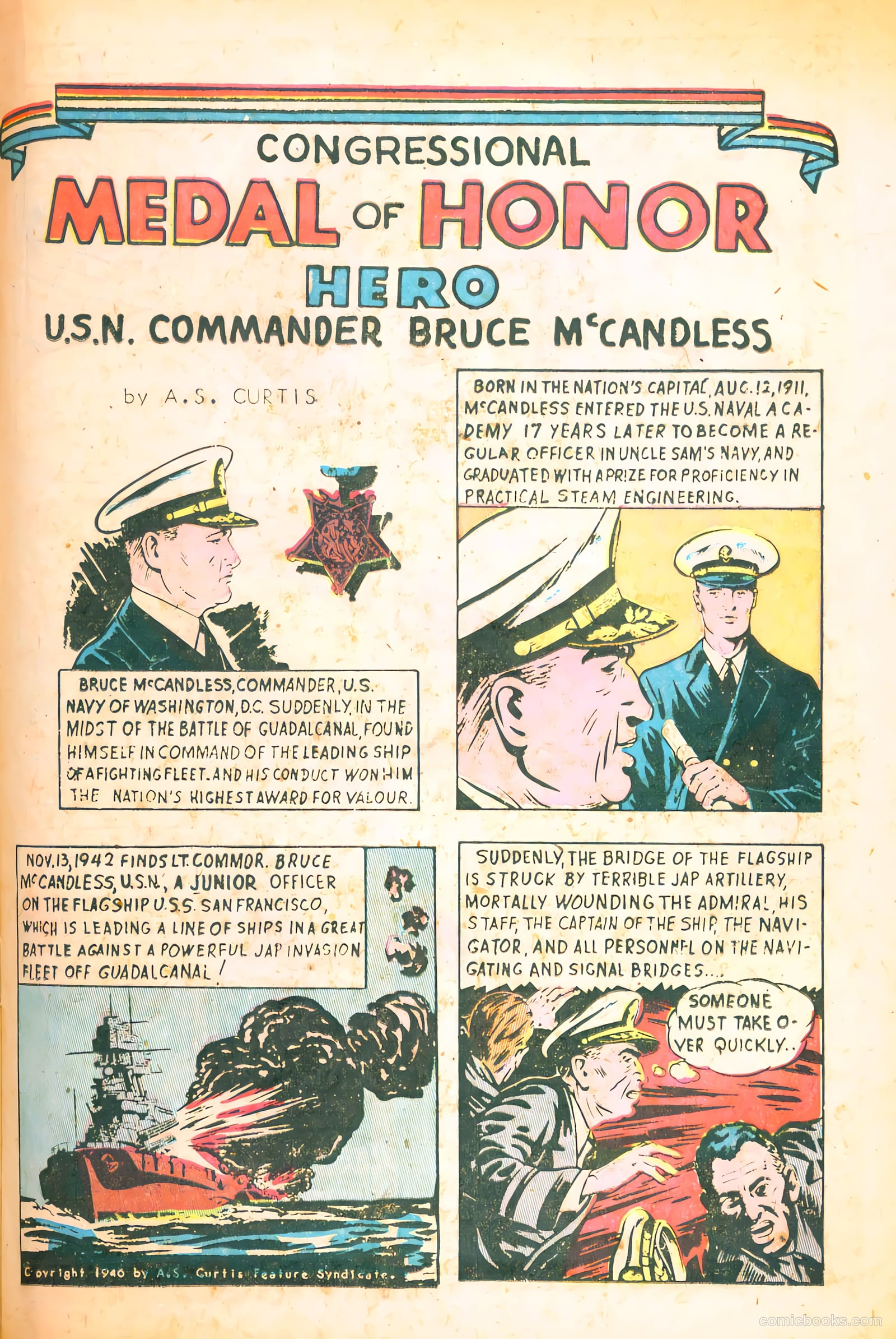 Medal of Honor Comics #1 (1946) — page 16 of 34