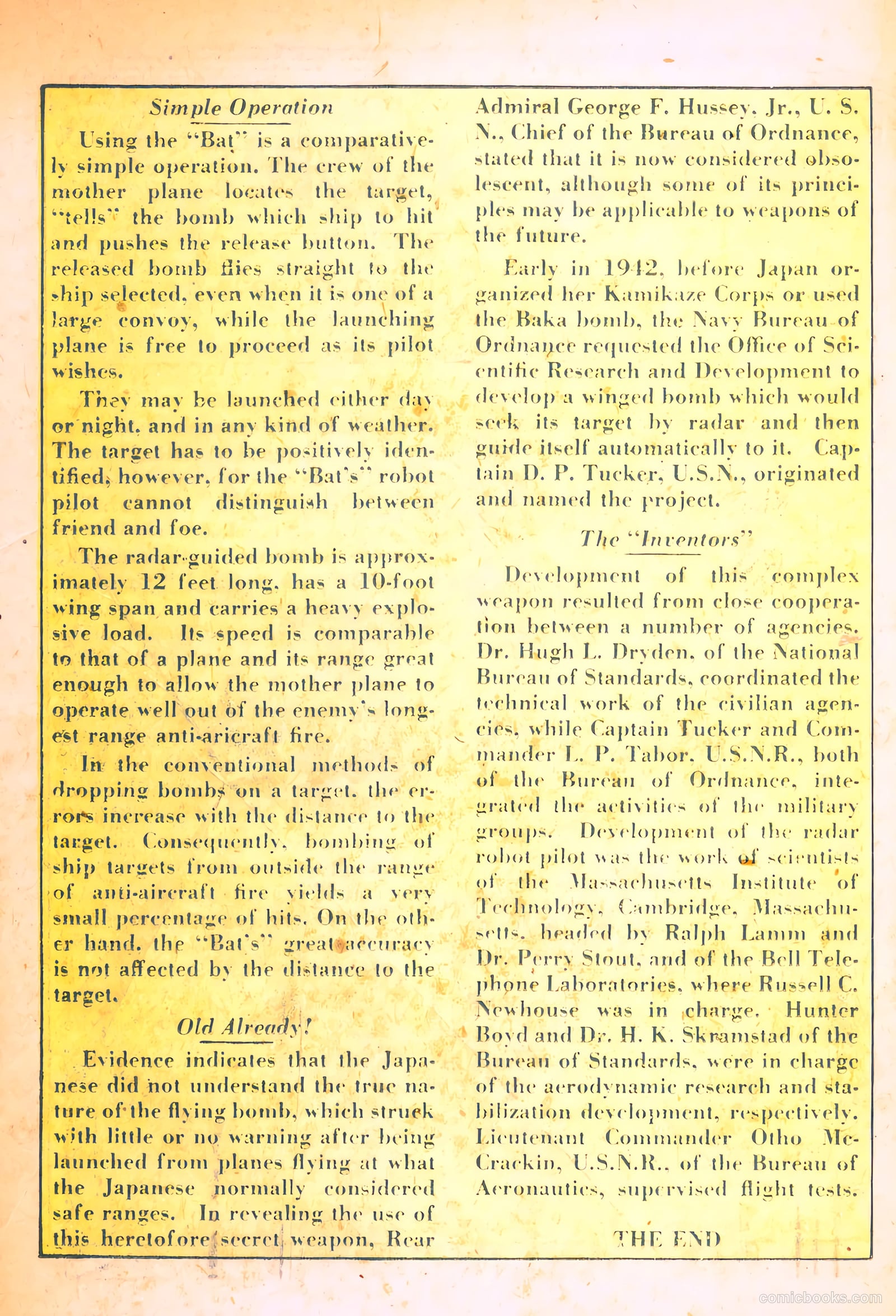 Medal of Honor Comics #1 (1946) — page 19 of 34