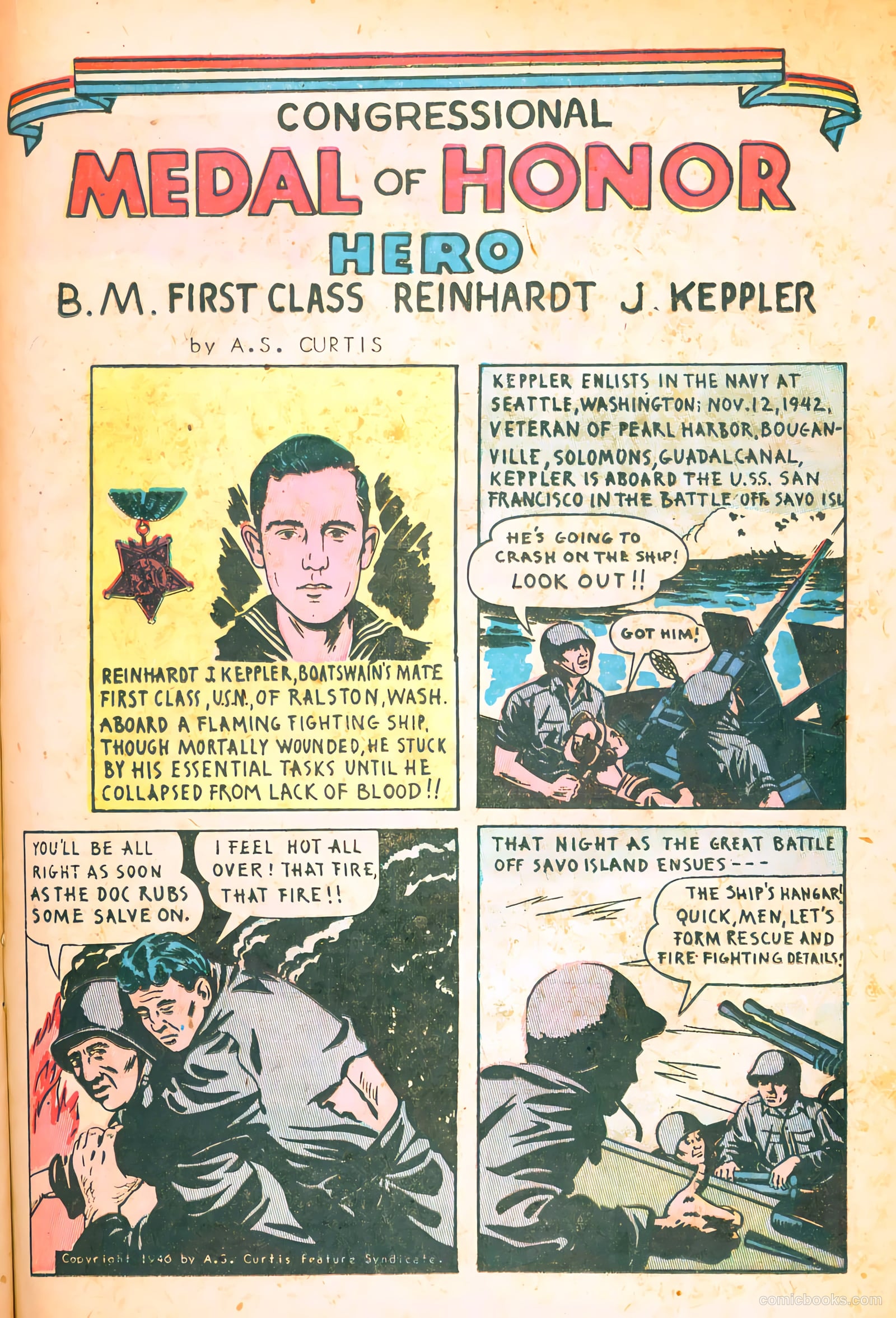 Medal of Honor Comics #1 (1946) — page 20 of 34
