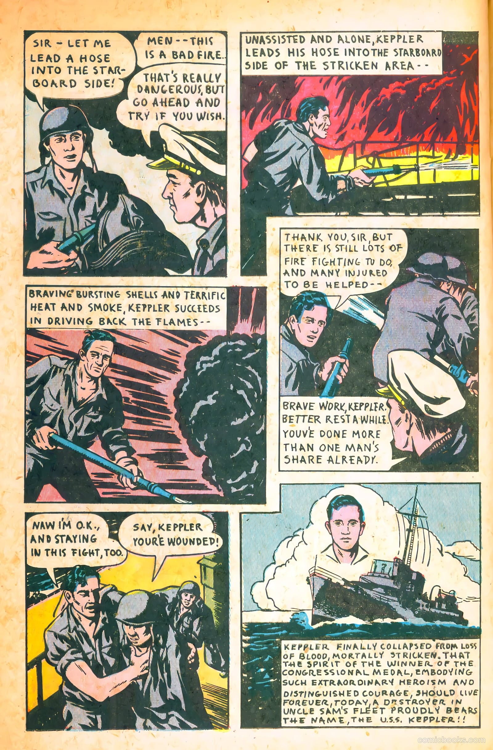 Medal of Honor Comics #1 (1946) — page 21 of 34