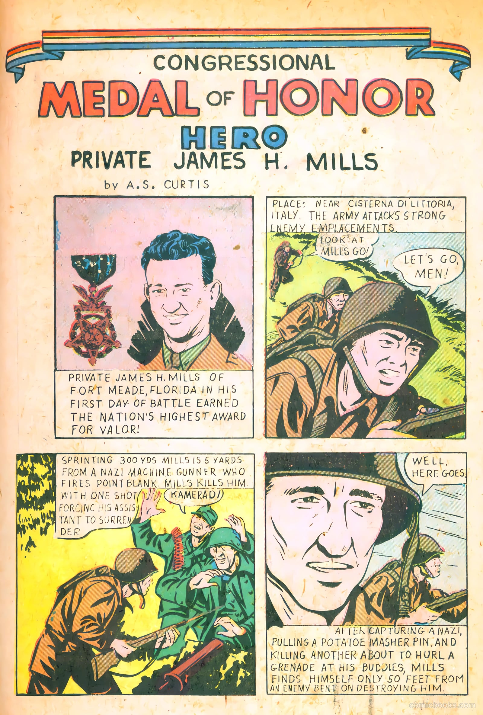 Medal of Honor Comics #1 (1946) — page 22 of 34