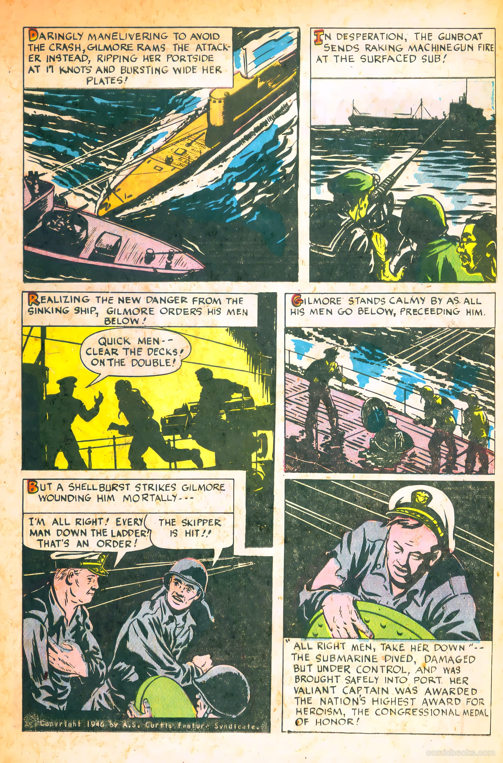 Medal of Honor Comics #1 (1946) — page 25 of 34