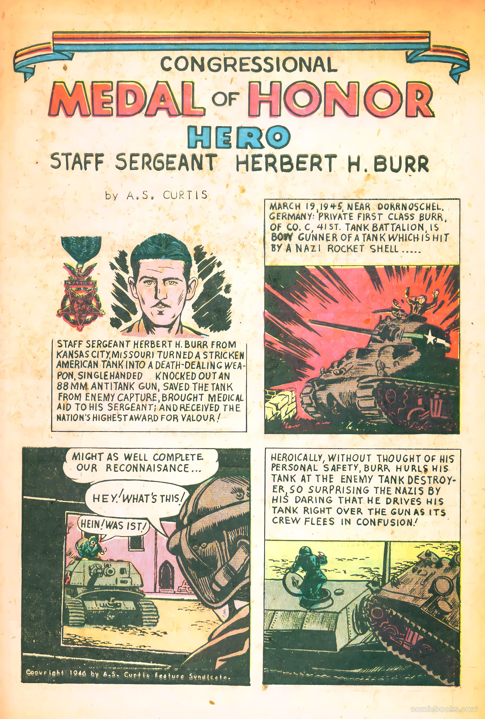 Medal of Honor Comics #1 (1946) — page 28 of 34