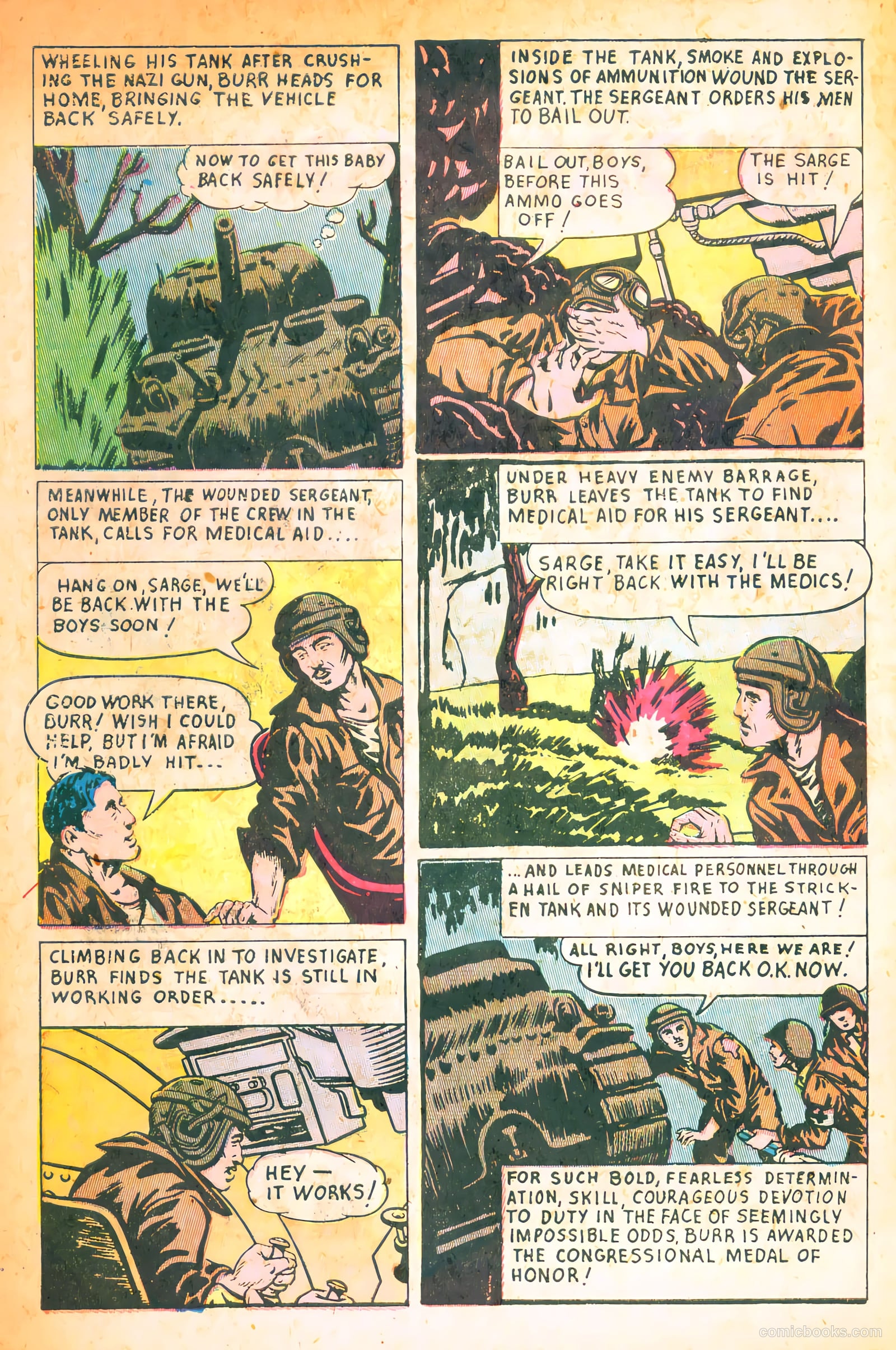 Medal of Honor Comics #1 (1946) — page 29 of 34