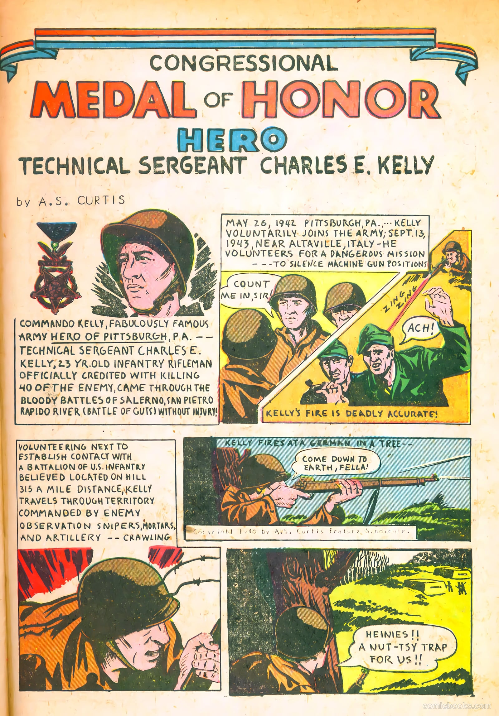 Medal of Honor Comics #1 (1946) — page 30 of 34