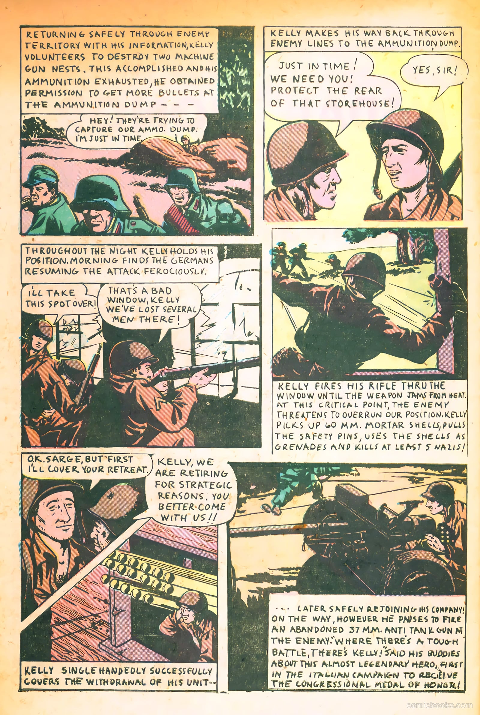 Medal of Honor Comics #1 (1946) — page 31 of 34